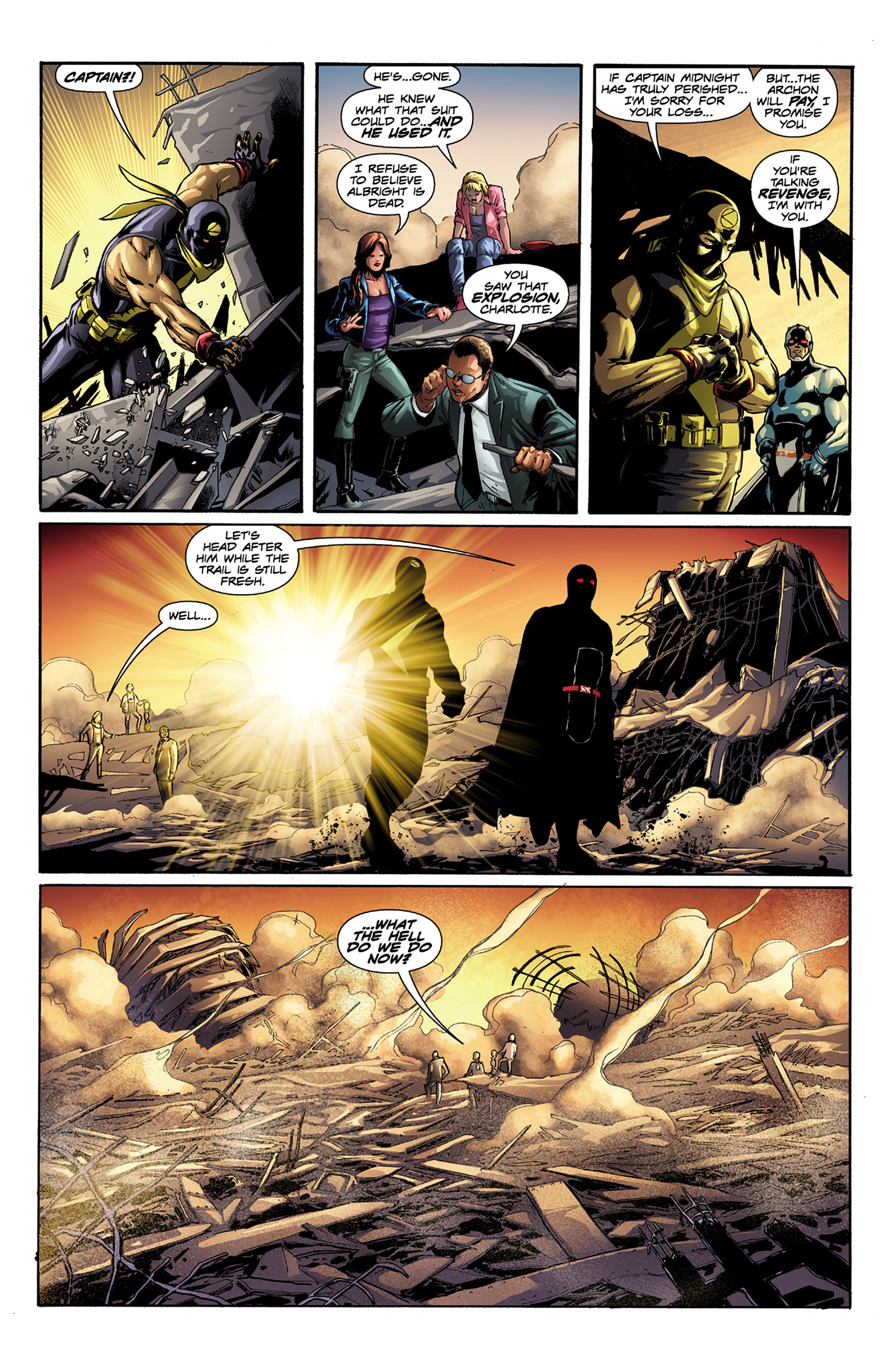 Read online Captain Midnight comic -  Issue #24 - 17