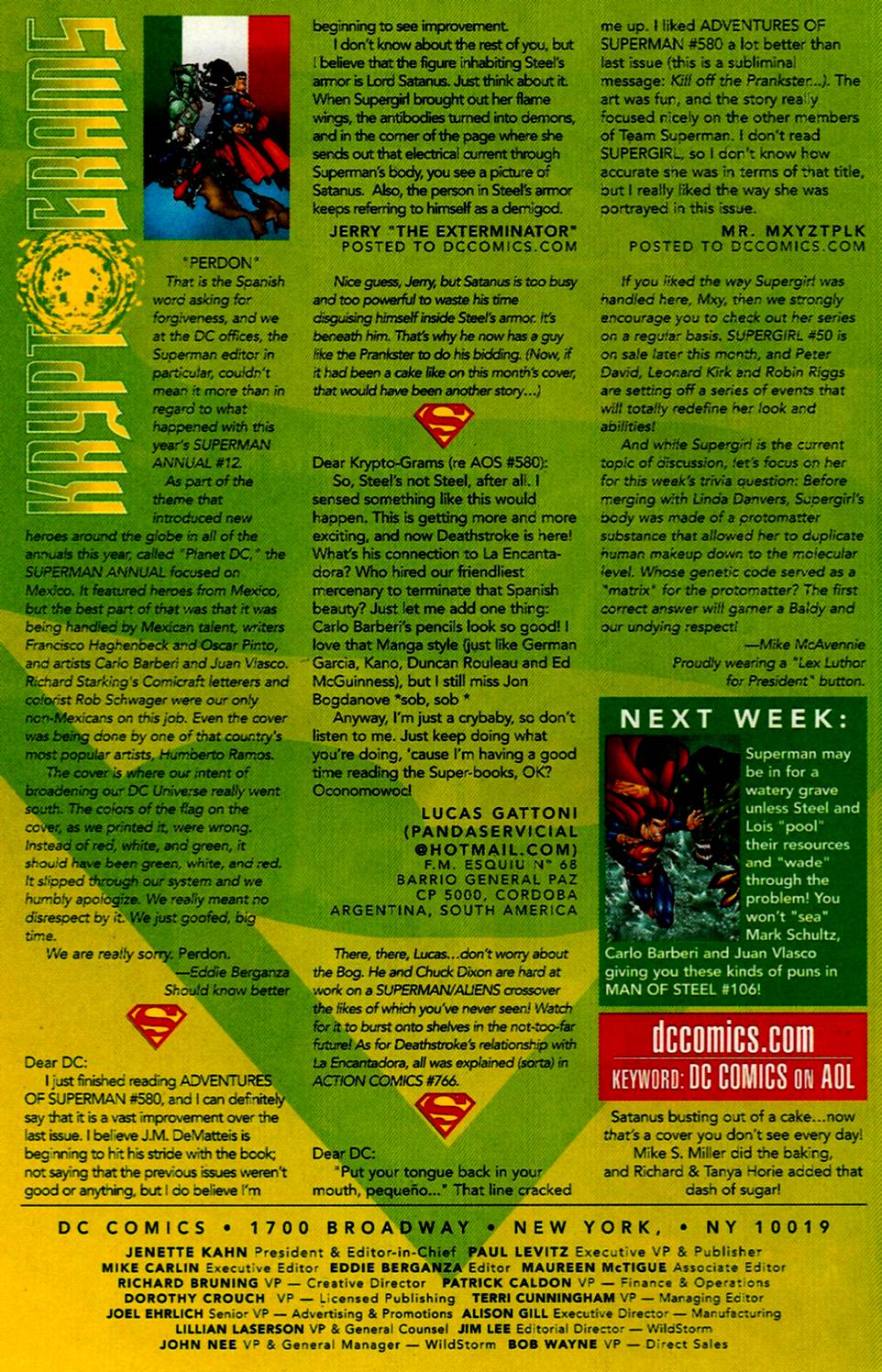 Read online Adventures of Superman (1987) comic -  Issue #584 - 24