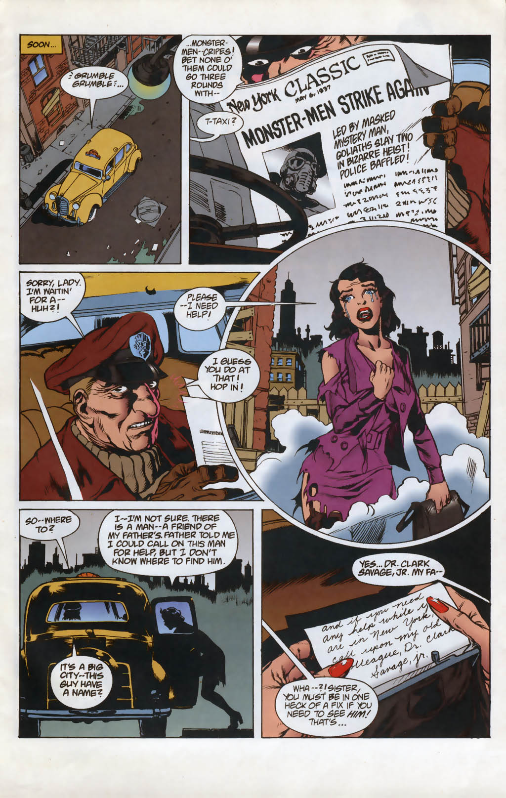 Read online The Shadow and Doc Savage comic -  Issue #1 - 5