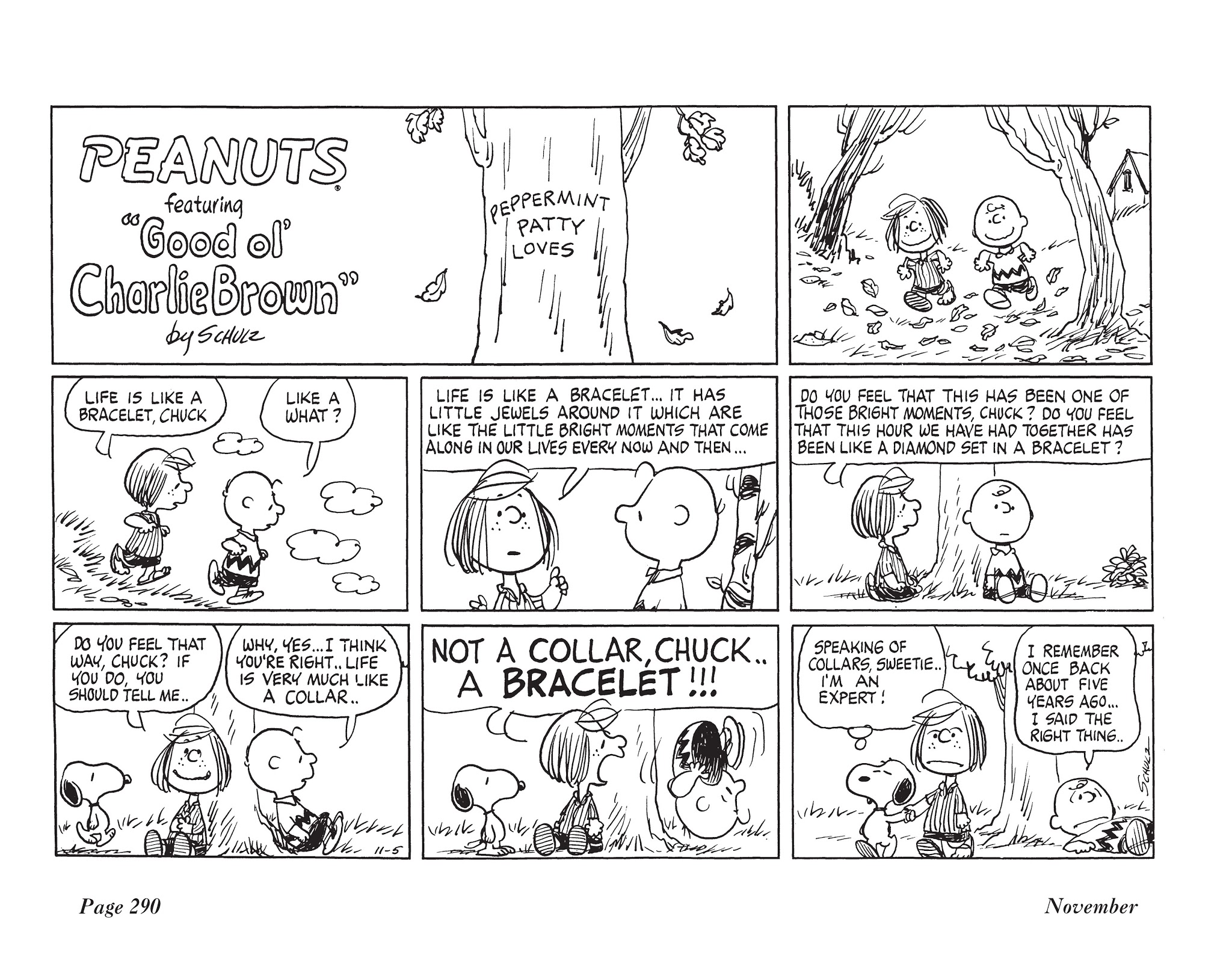 Read online The Complete Peanuts comic -  Issue # TPB 11 - 305