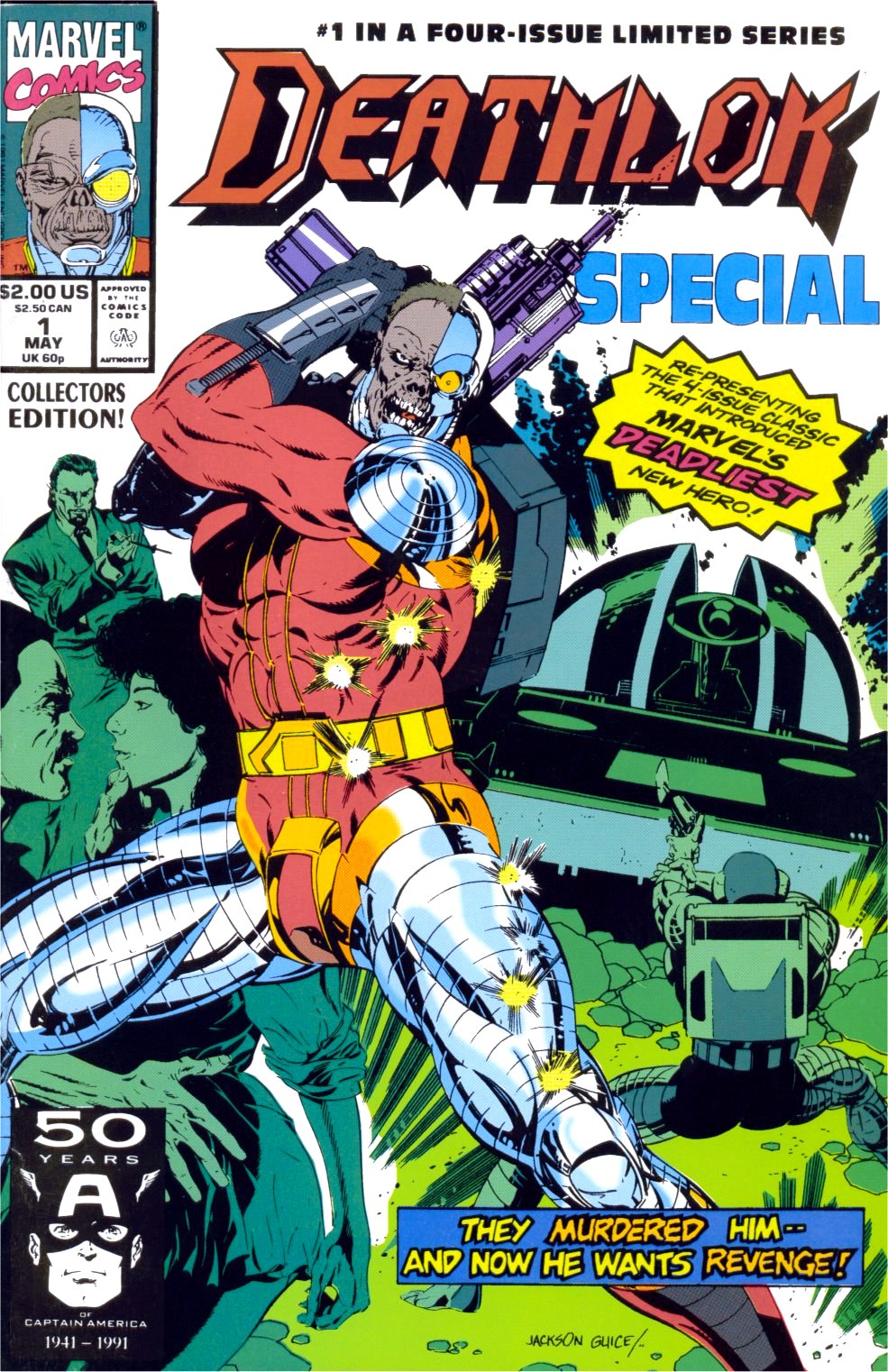 Read online Deathlok Special comic -  Issue #1 - 1