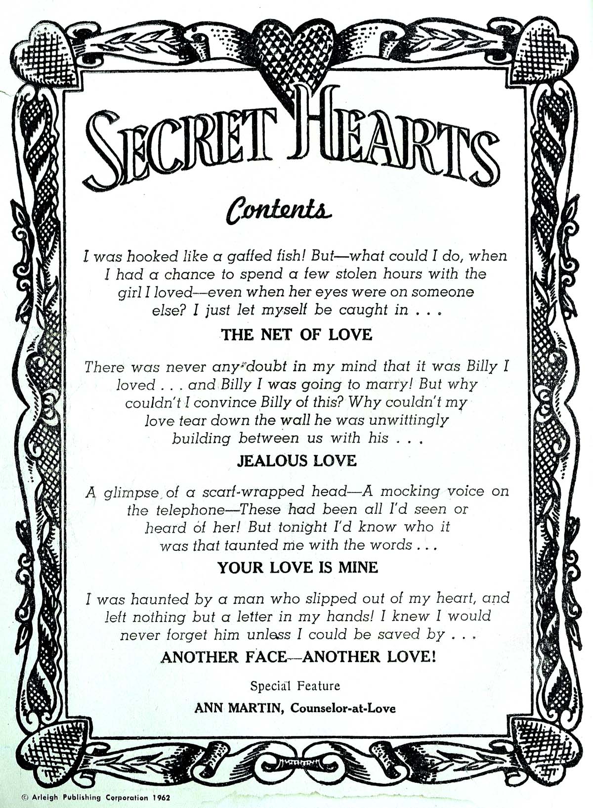 Read online Secret Hearts comic -  Issue #82 - 2