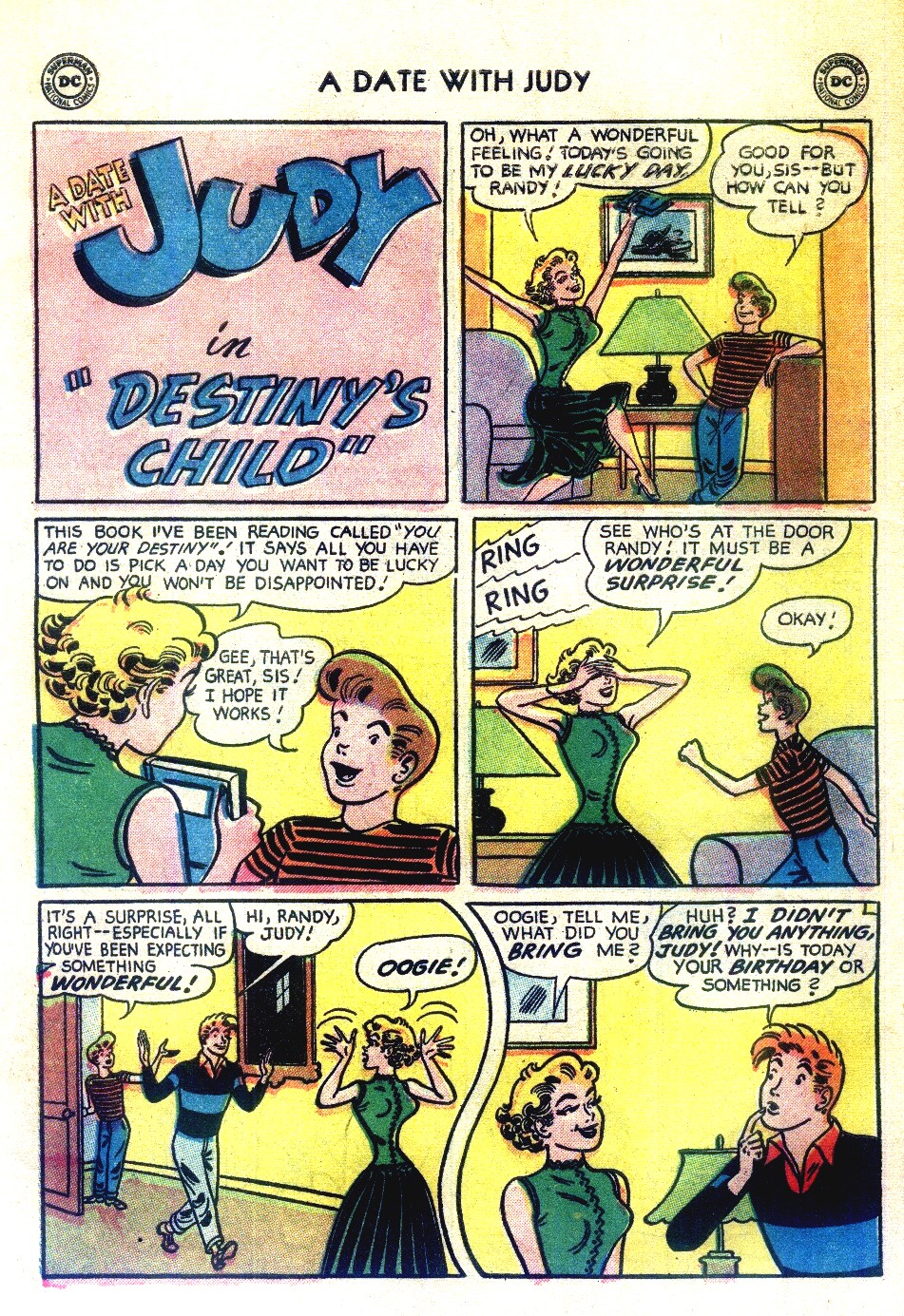 Read online A Date with Judy comic -  Issue #54 - 28