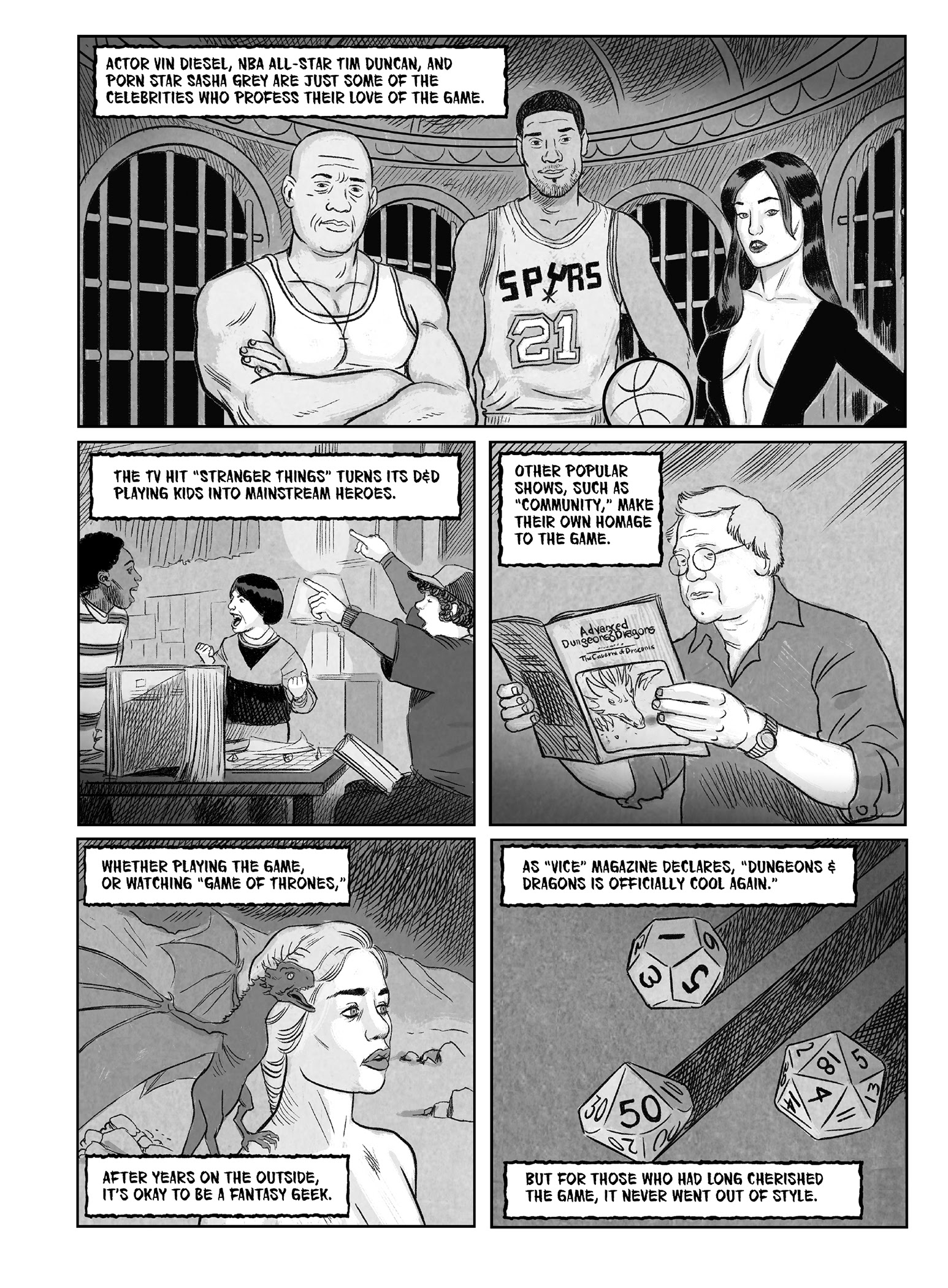 Read online Rise of the Dungeon Master: Gary Gygax and the Creation of D&D comic -  Issue # TPB - 127