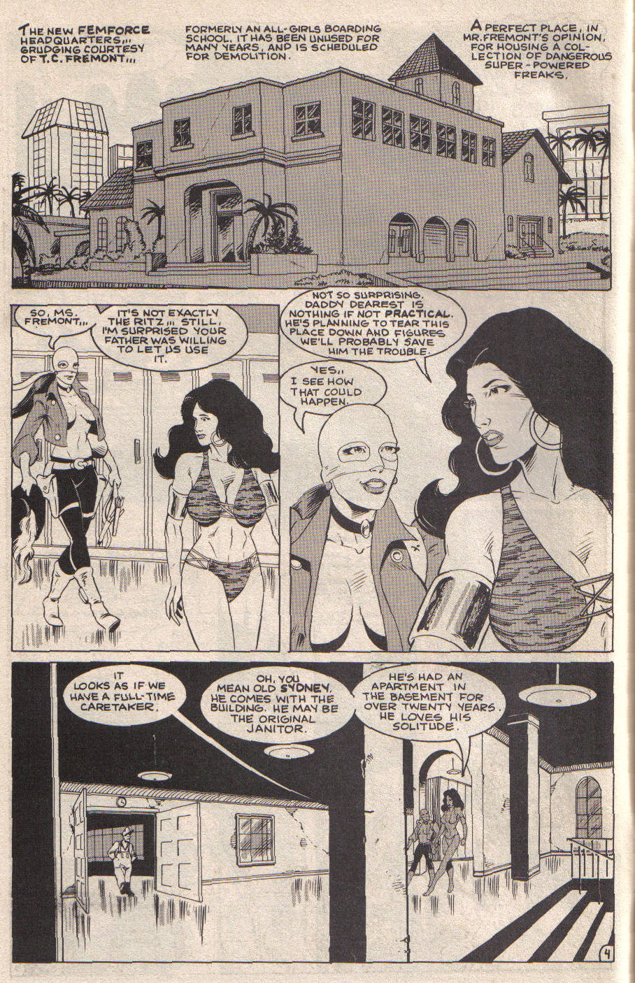 Read online Femforce comic -  Issue #18 - 6