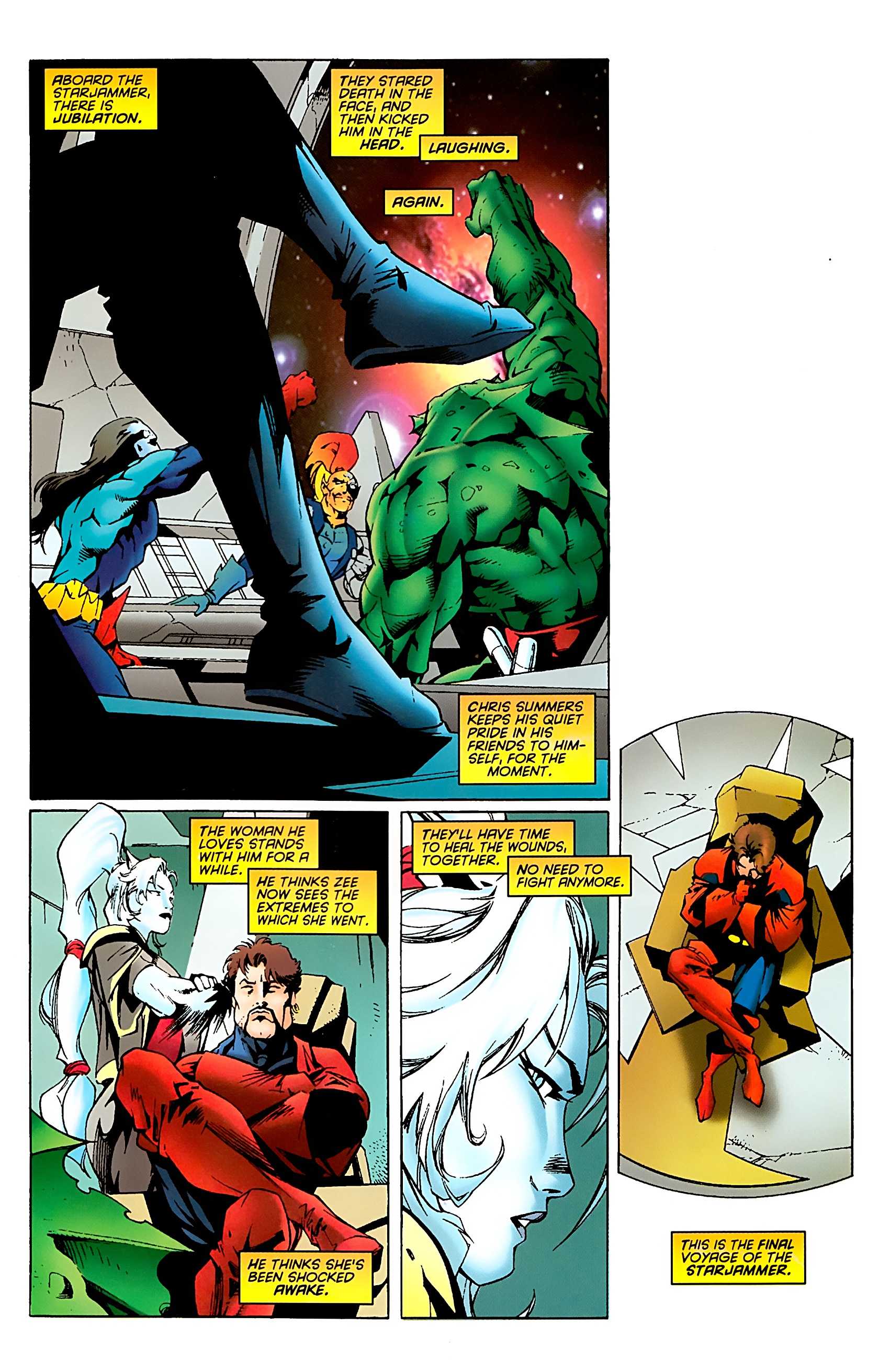 Read online Starjammers (1995) comic -  Issue #4 - 31