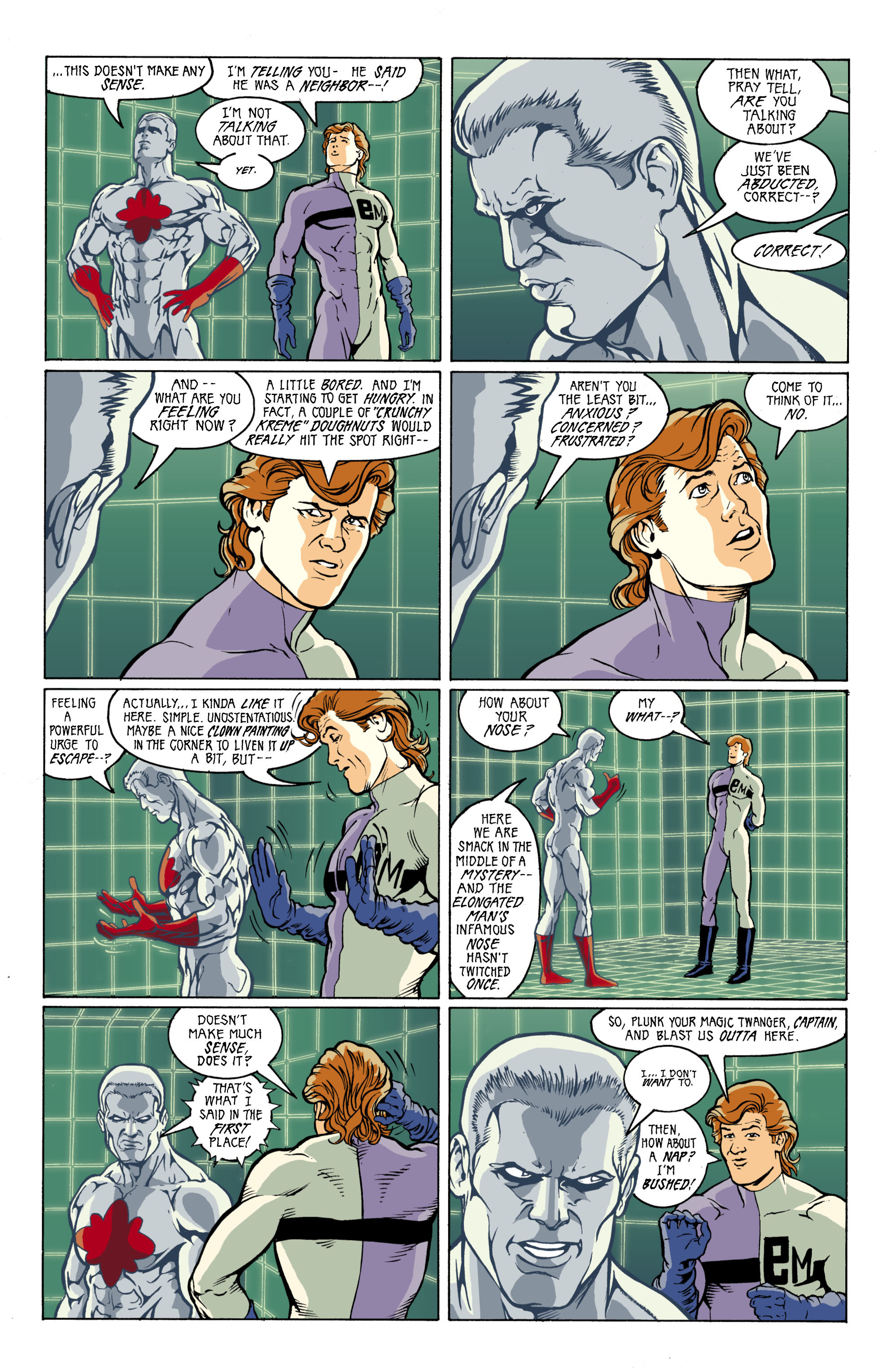 Read online Formerly Known as the Justice League comic -  Issue #3 - 10