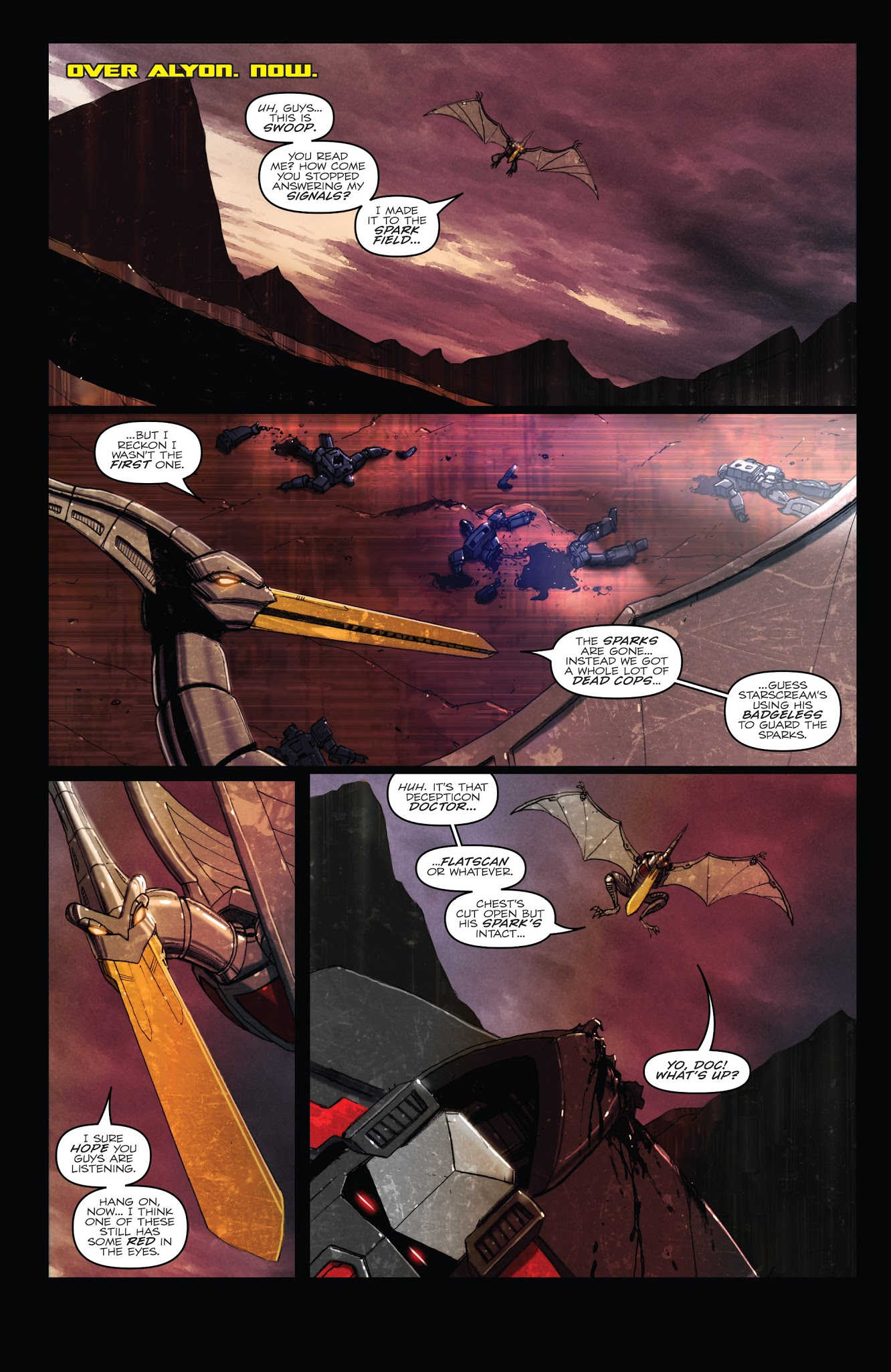 Read online The Transformers: Redemption of the Dinobots comic -  Issue # TPB - 109