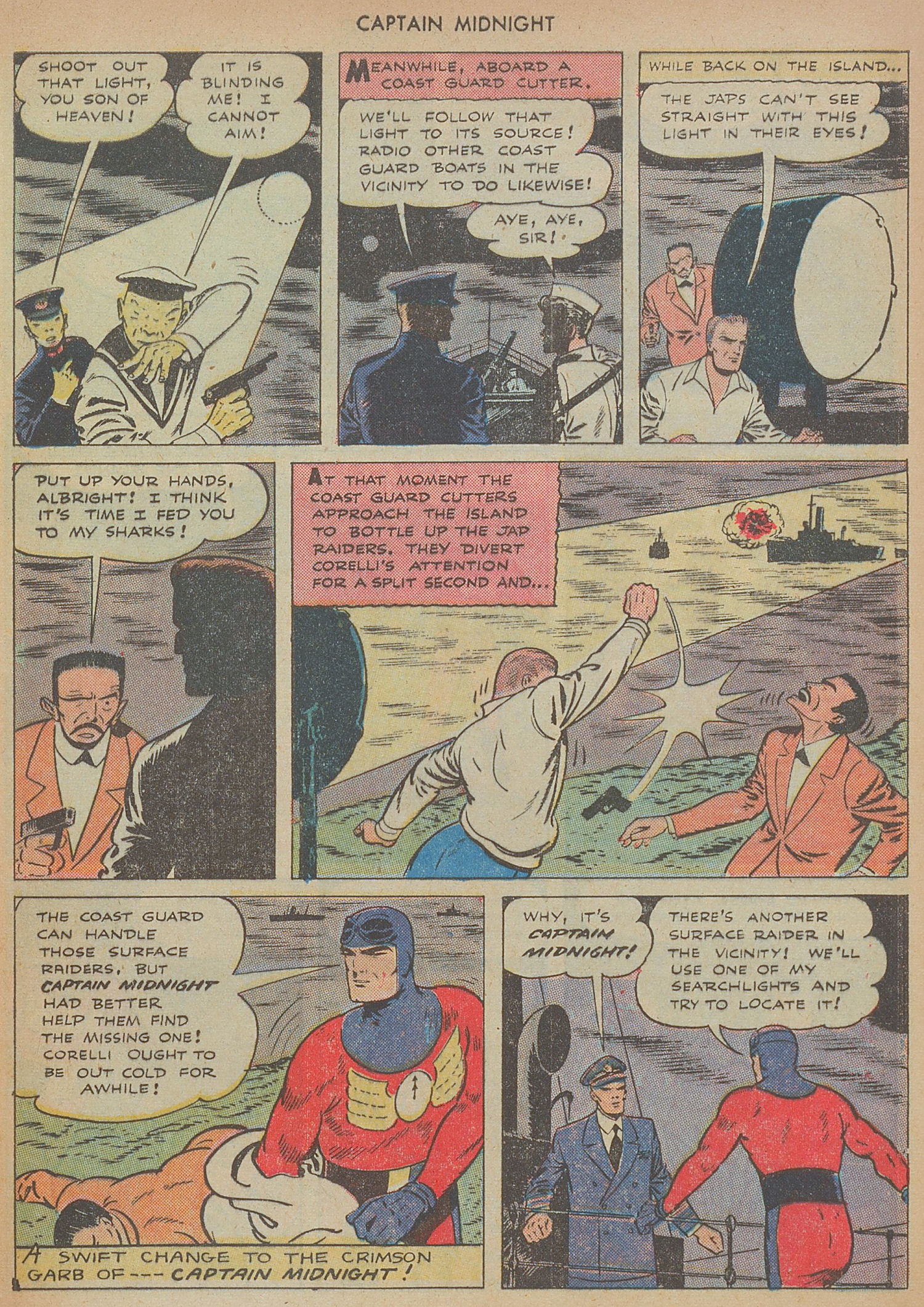 Read online Captain Midnight (1942) comic -  Issue #29 - 9
