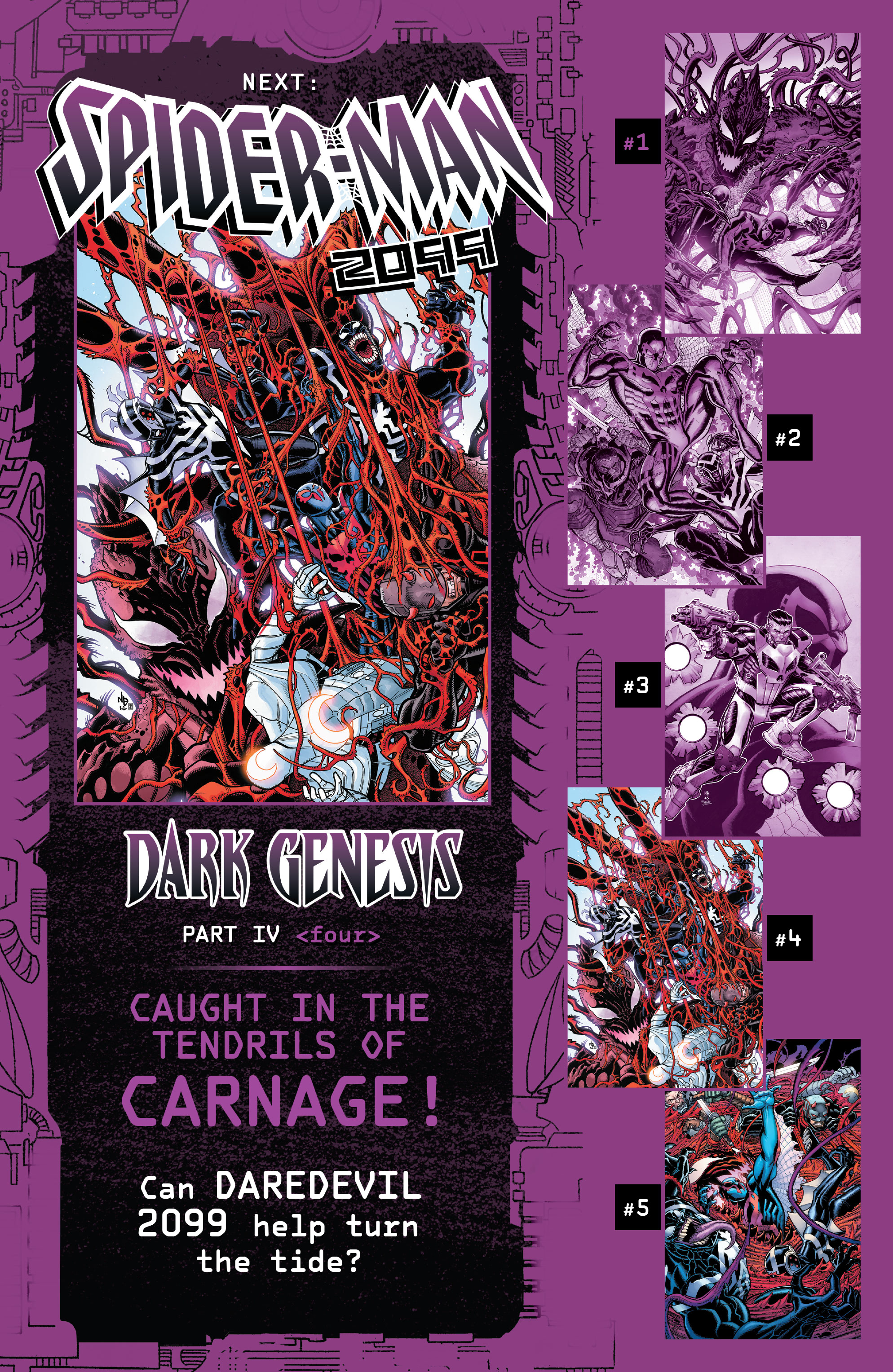 Read online Spider-Man 2099: Dark Genesis comic -  Issue #3 - 25
