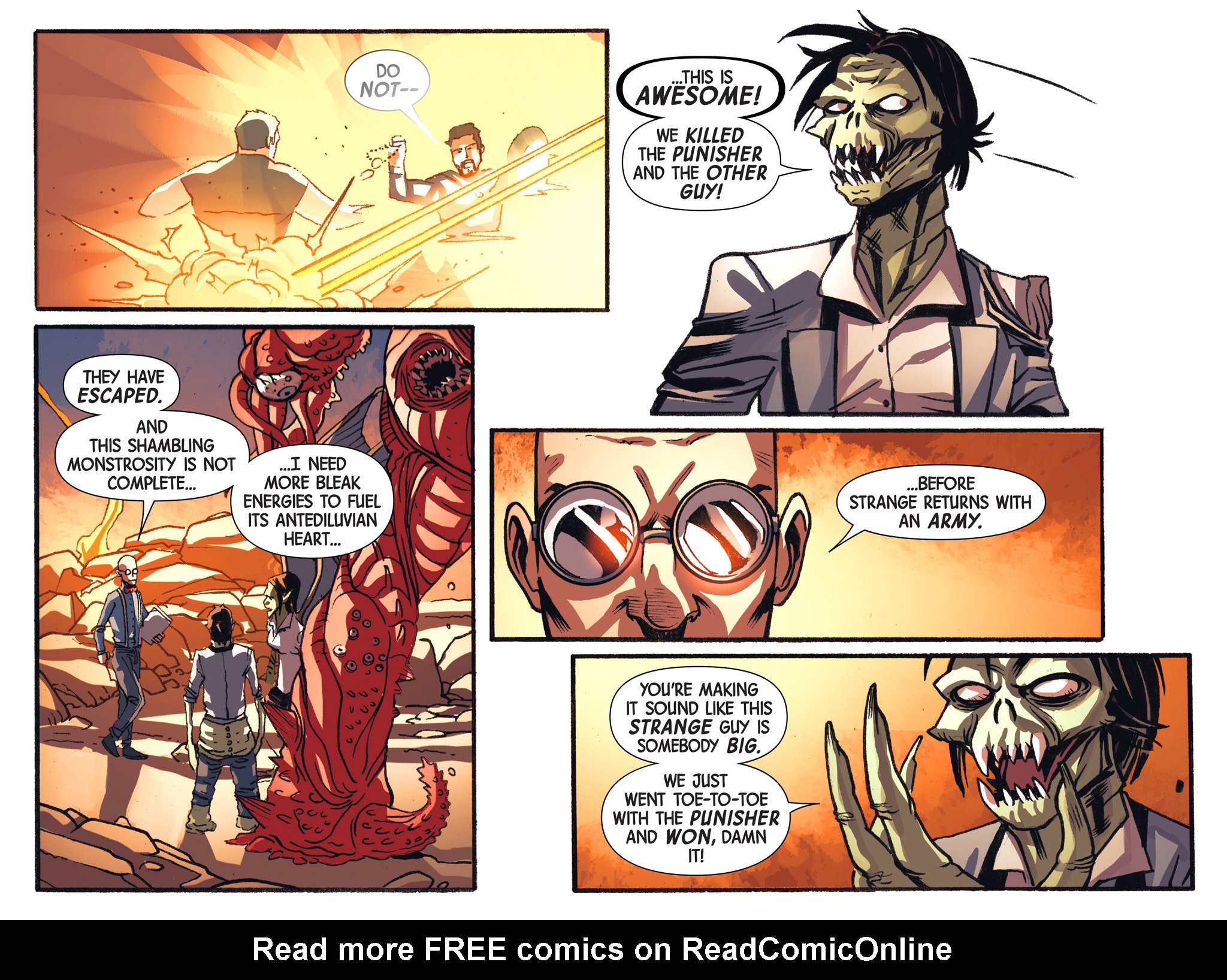 Read online Doctor Strange/Punisher: Magic Bullets Infinite Comic comic -  Issue #3 - 90