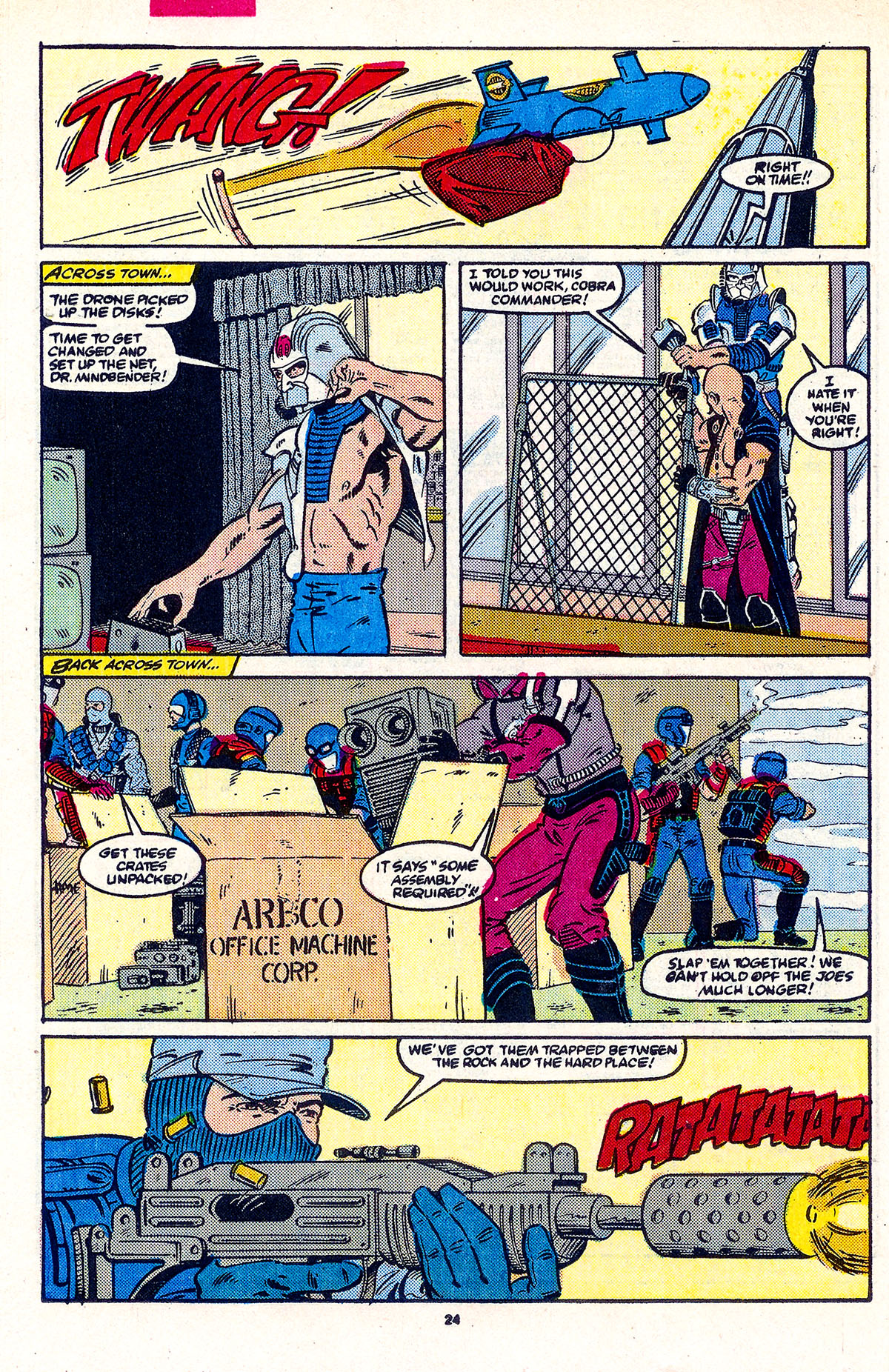 Read online G.I. Joe: A Real American Hero comic -  Issue #86 - 19