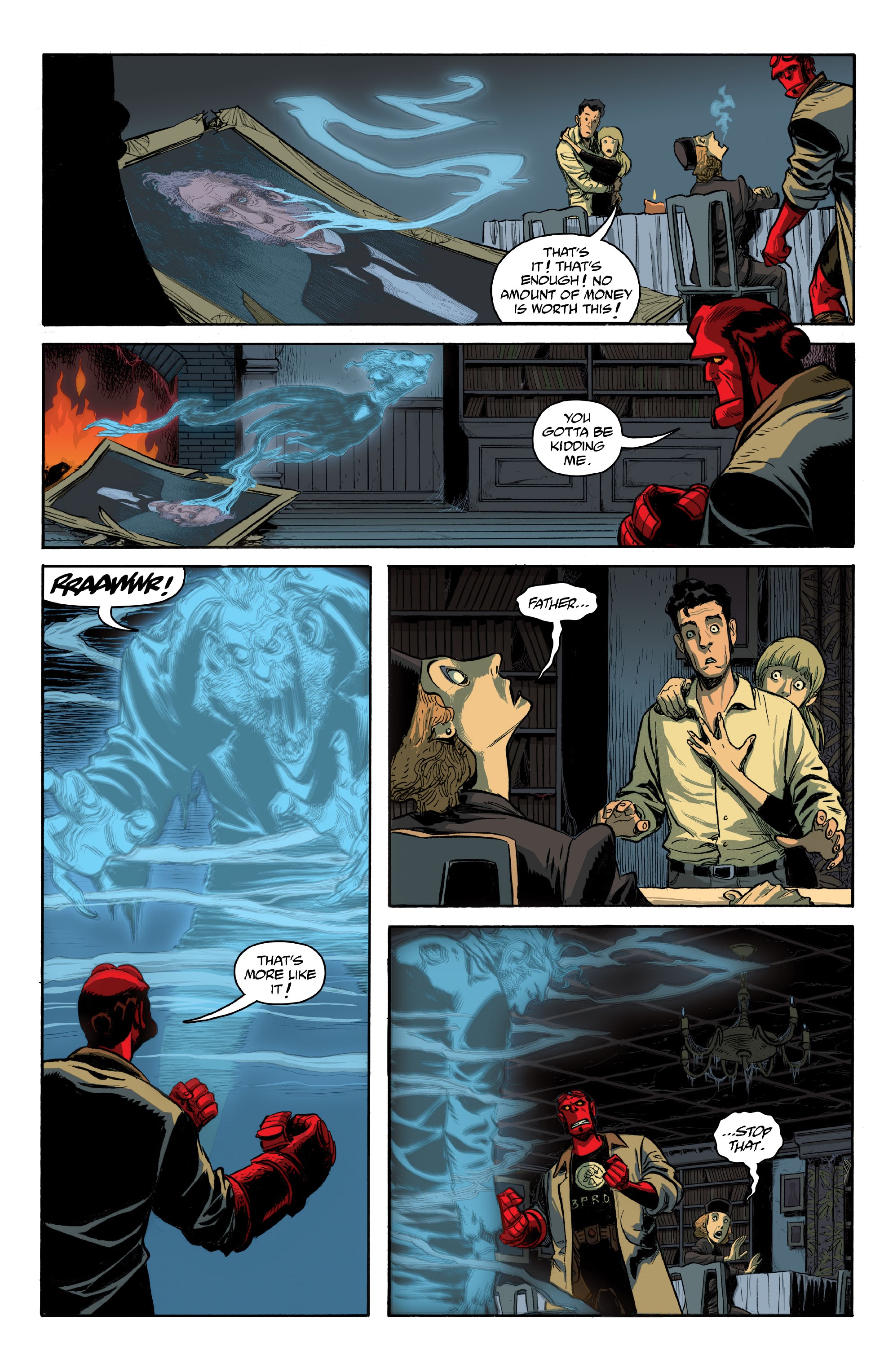 Read online Hellboy and the B.P.R.D.: The Secret of Chesbro House comic -  Issue #1 - 22