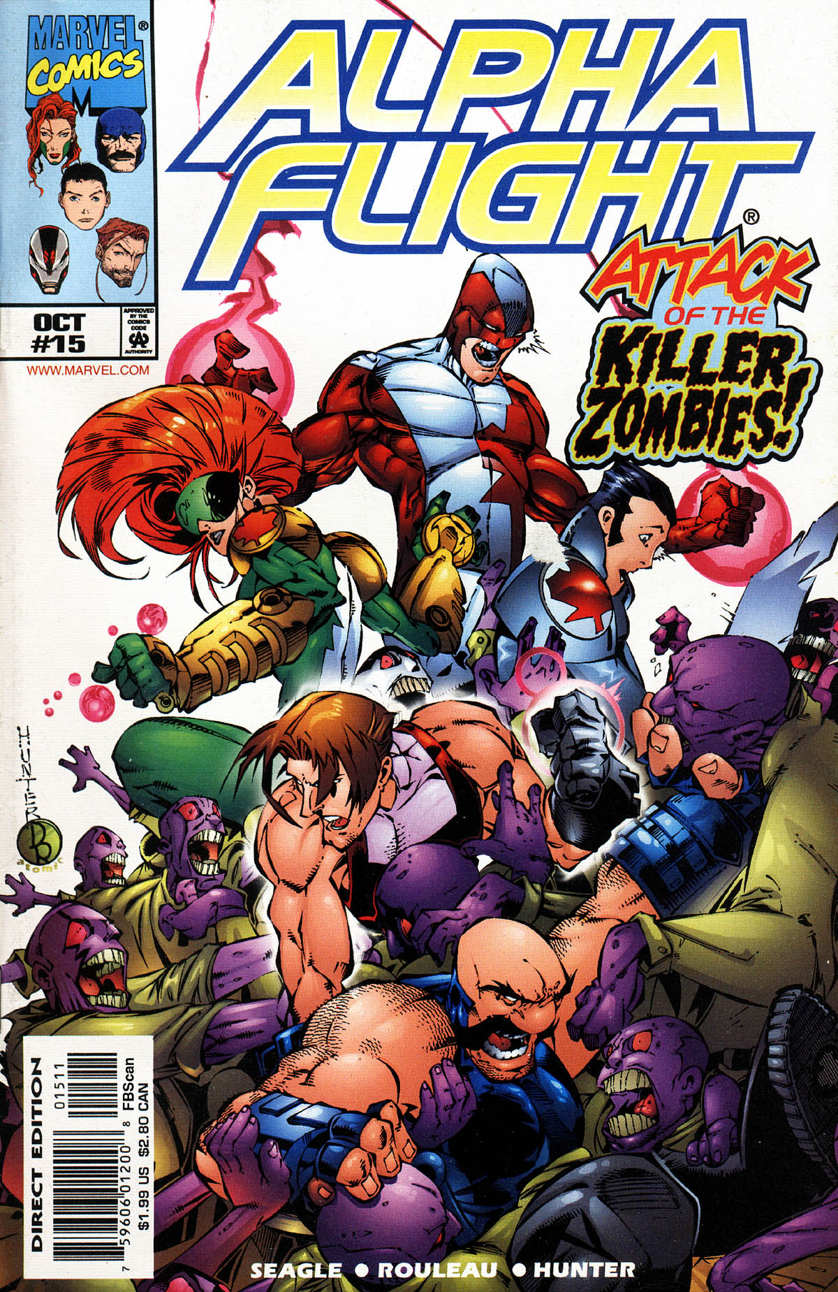 Read online Alpha Flight (1997) comic -  Issue #15 - 1
