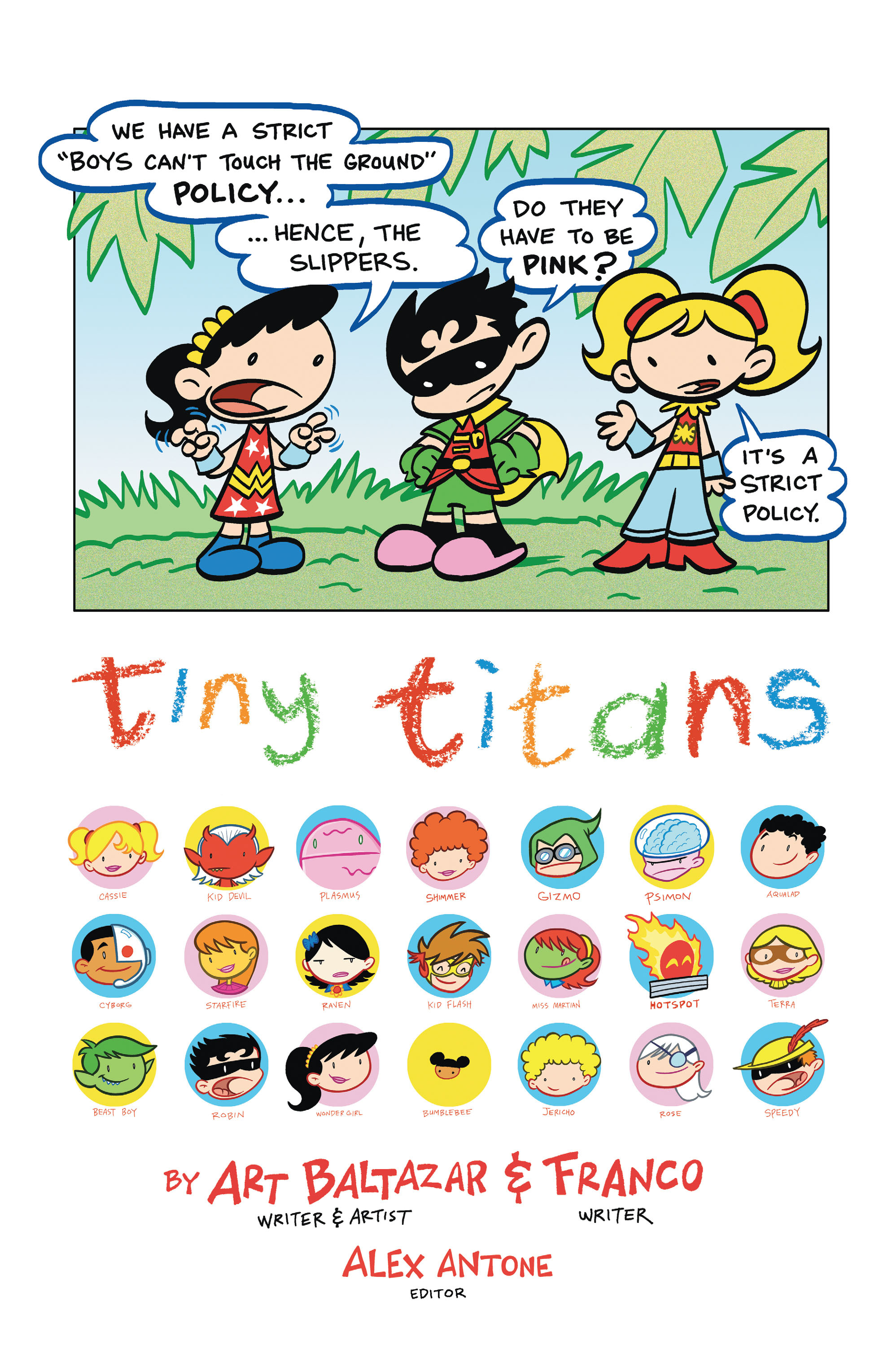 Read online Tiny Titans: Return To the Treehouse comic -  Issue #5 - 2
