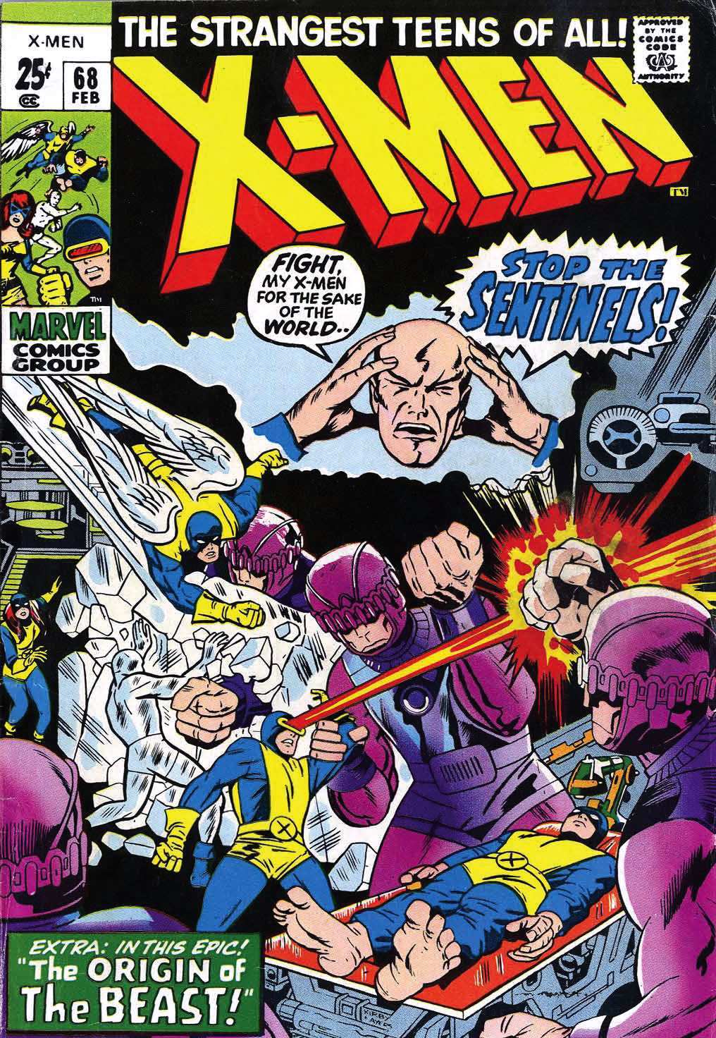 Read online Uncanny X-Men (1963) comic -  Issue #68 - 1