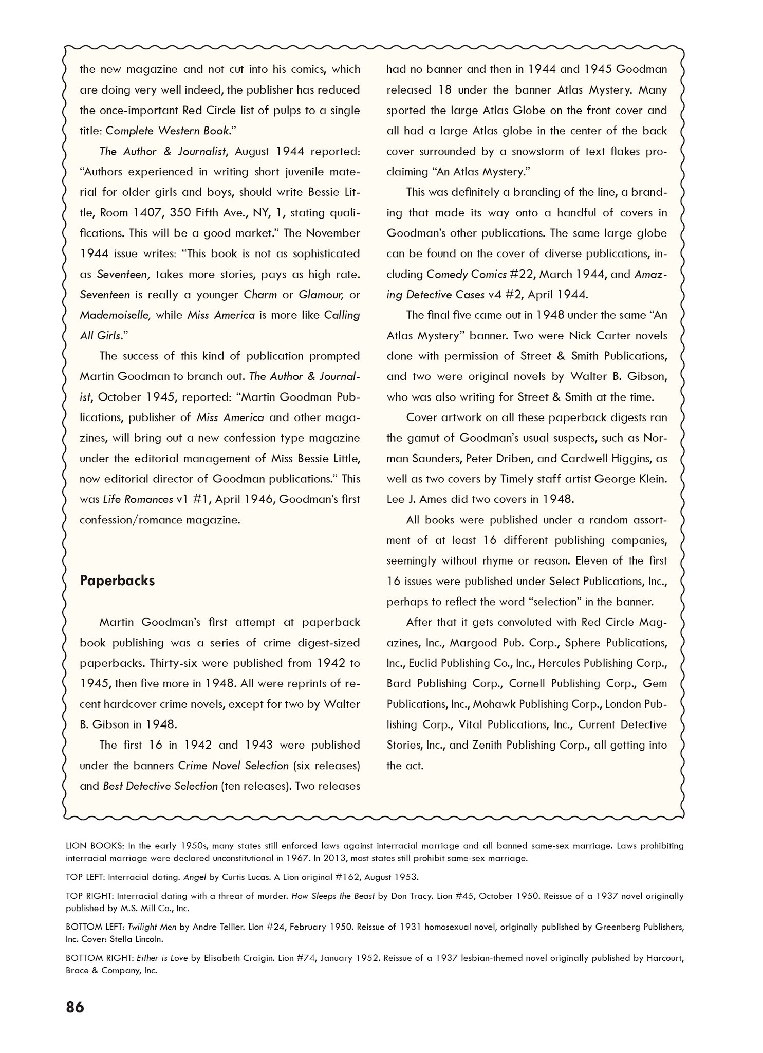 Read online The Secret History of Marvel Comics comic -  Issue # TPB (Part 1) - 84