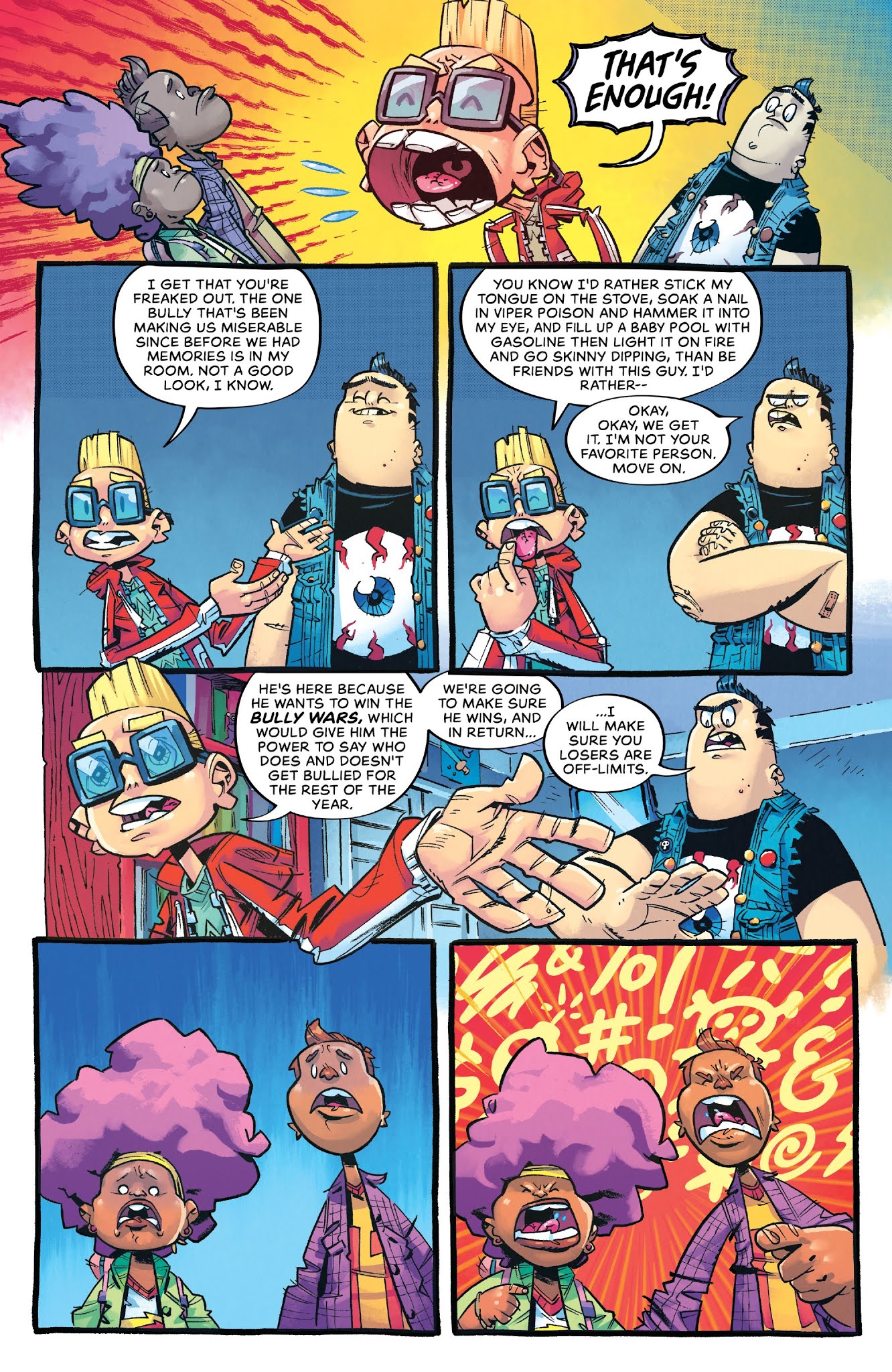 Read online Bully Wars comic -  Issue #2 - 9