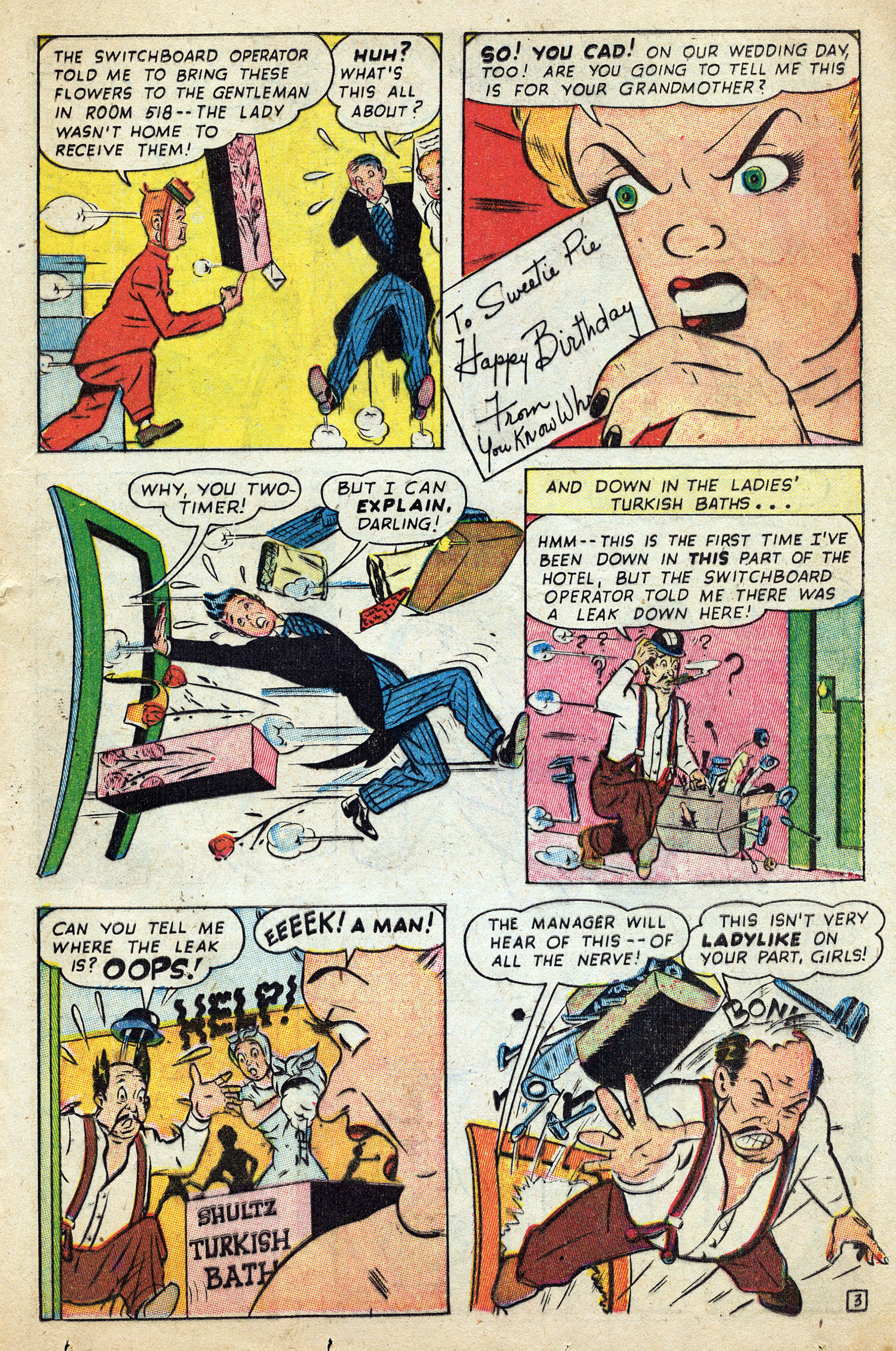 Read online Margie Comics comic -  Issue #35 - 35