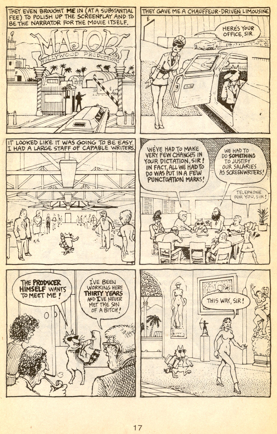 Read online Adventures of Fat Freddy's Cat comic -  Issue #6 - 19