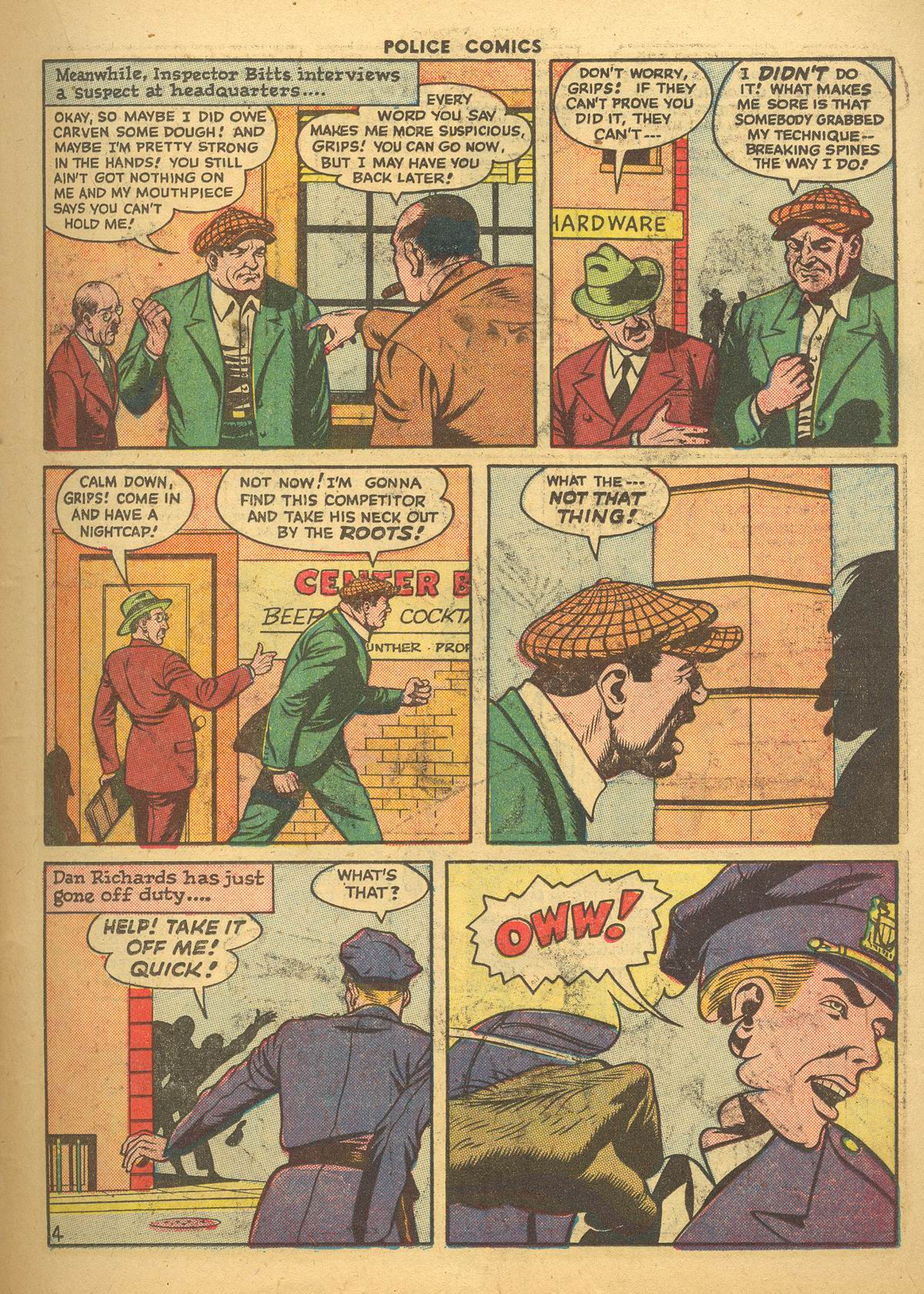 Read online Police Comics comic -  Issue #64 - 23
