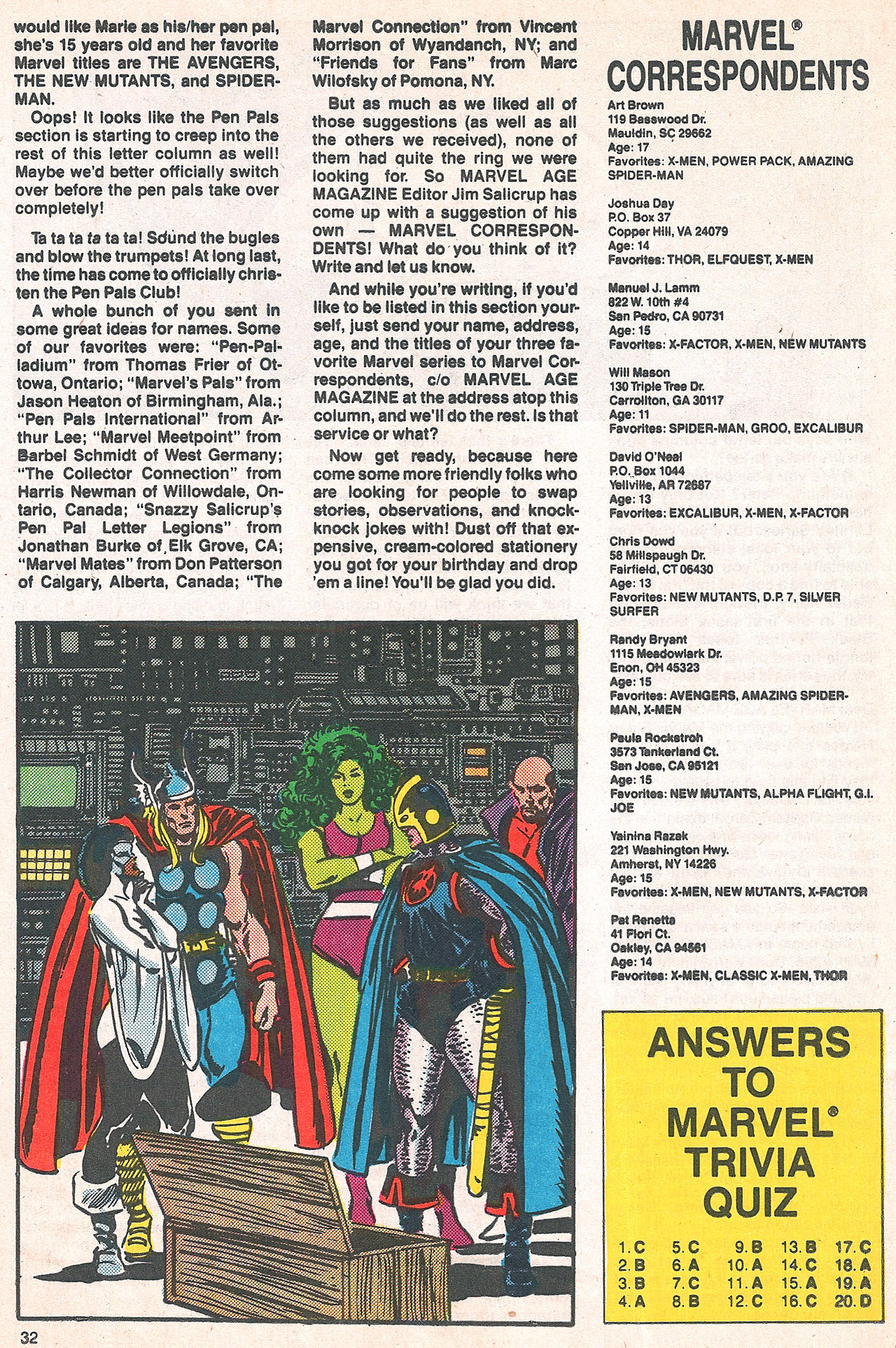 Read online Marvel Age comic -  Issue #64 - 33