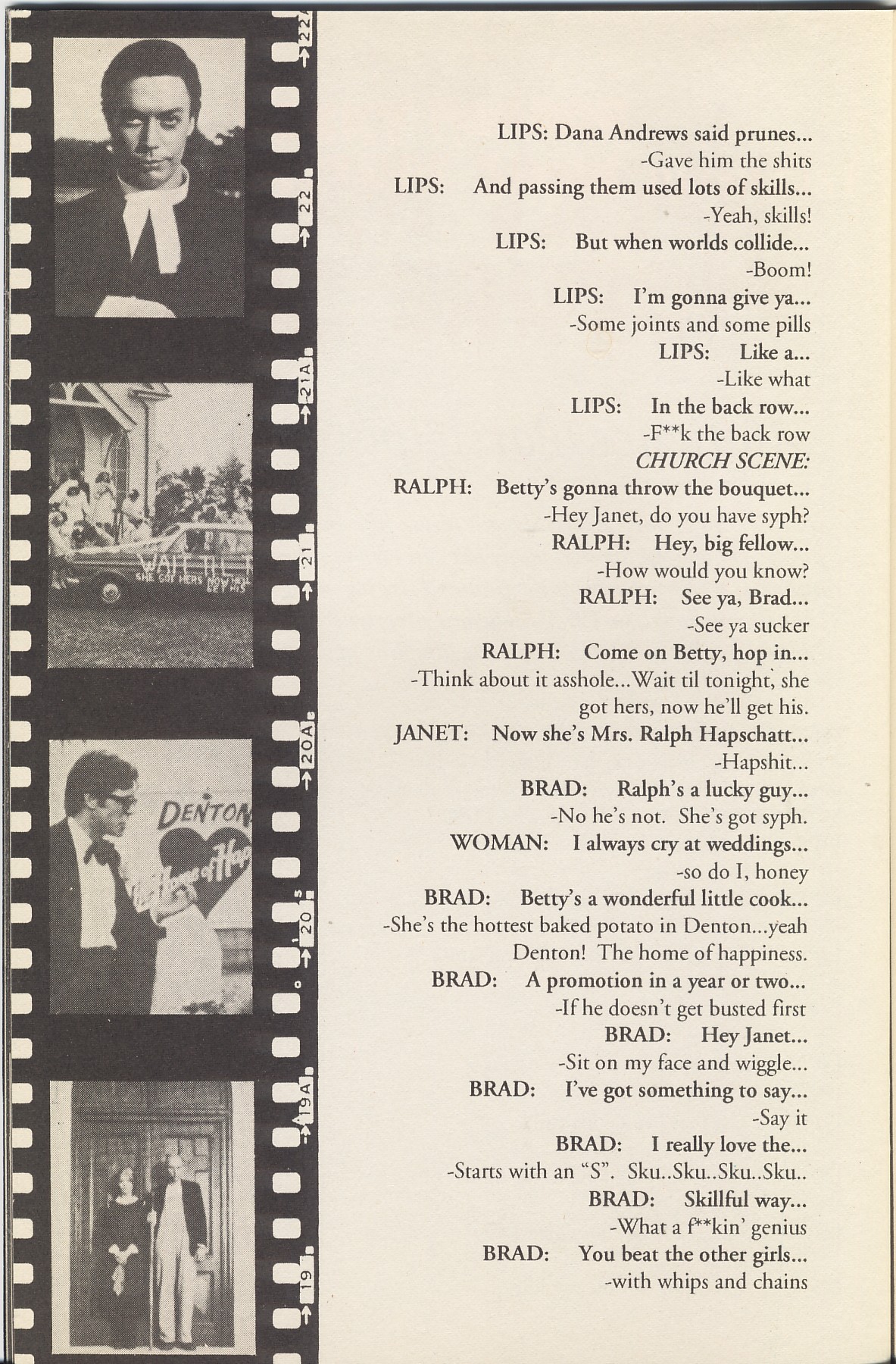 Read online The Rocky Horror Picture Show: The Comic Book comic -  Issue #1 - 36