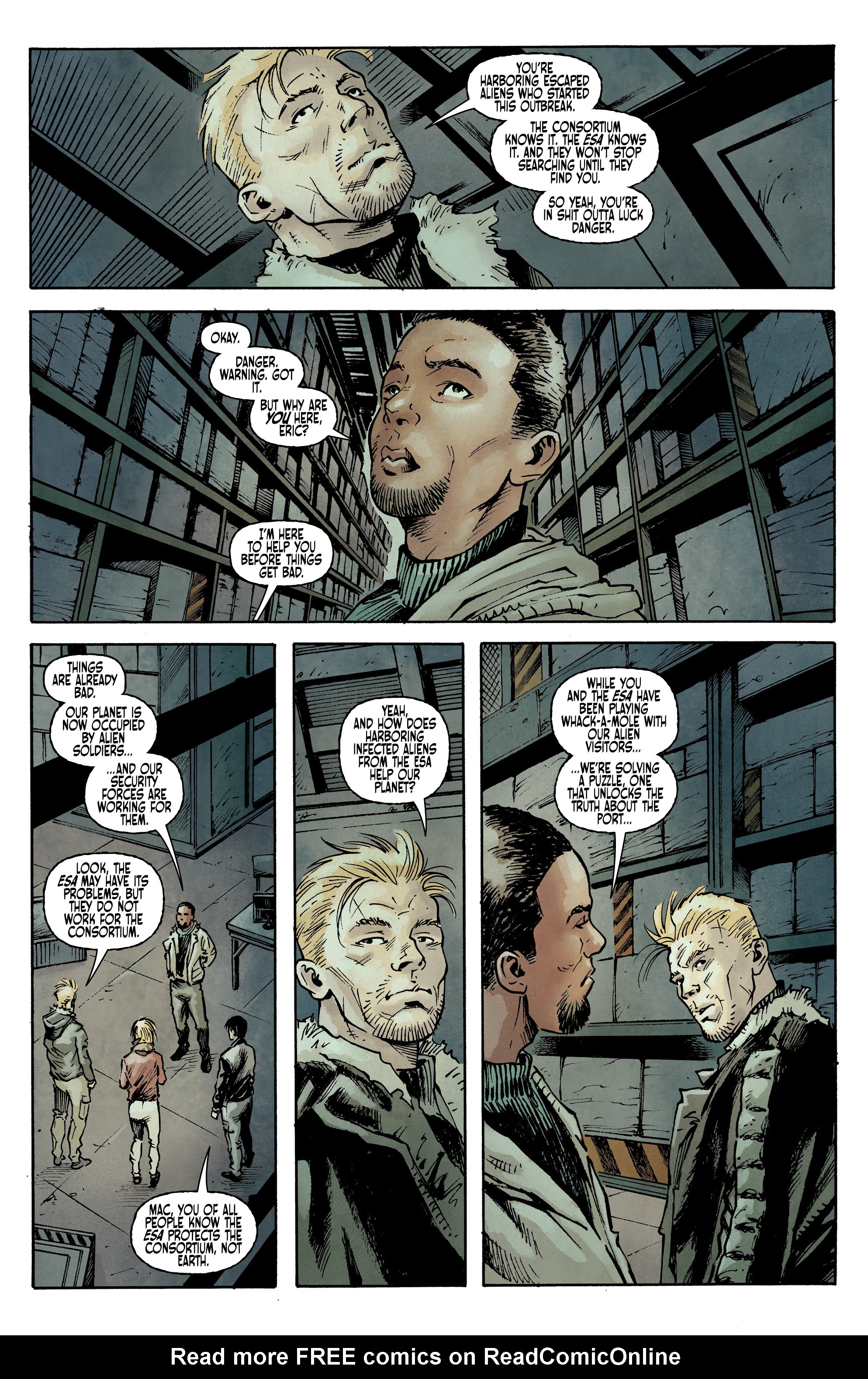 Read online Port of Earth comic -  Issue #10 - 15