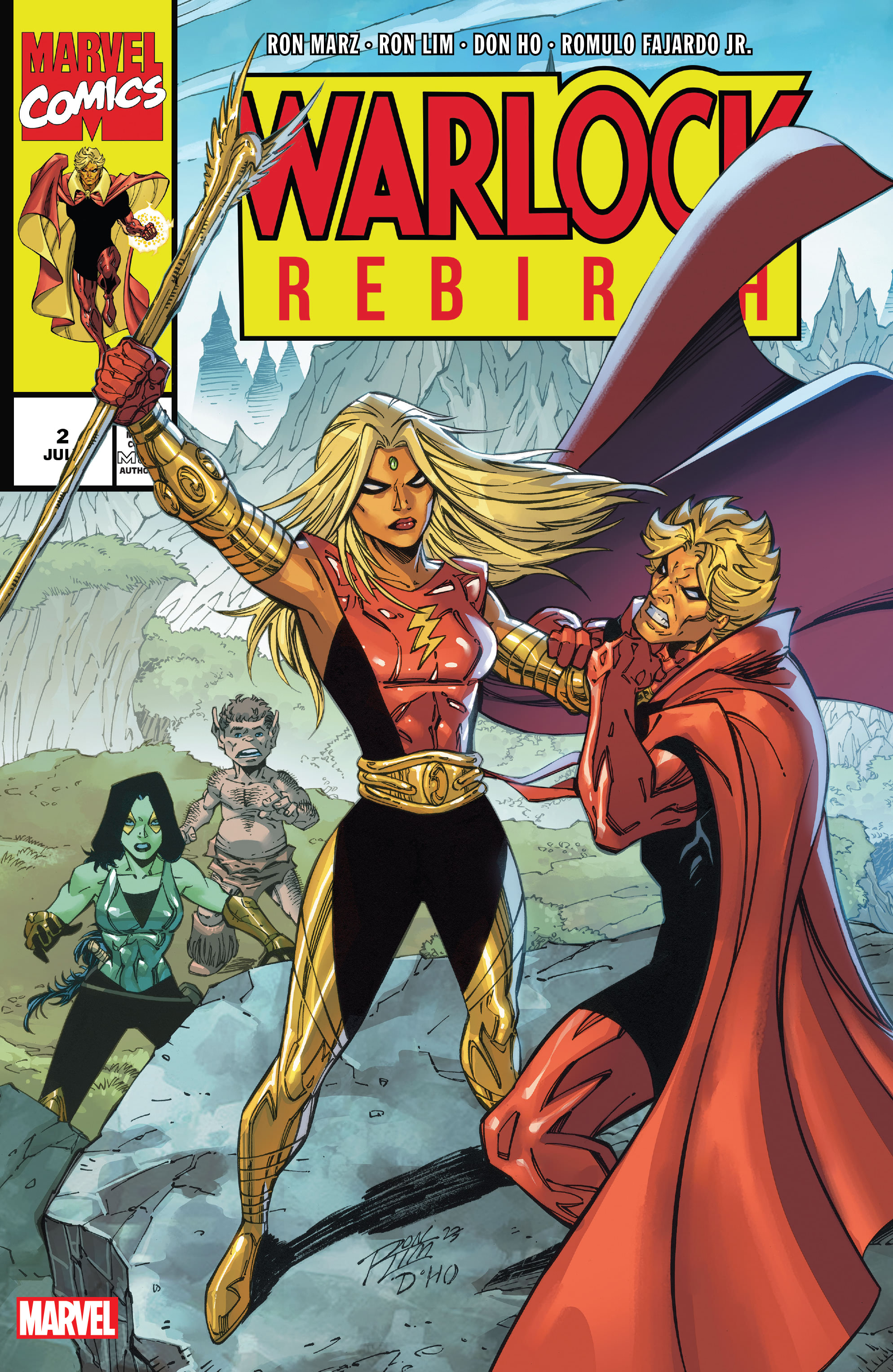 Read online Warlock: Rebirth comic -  Issue #2 - 1