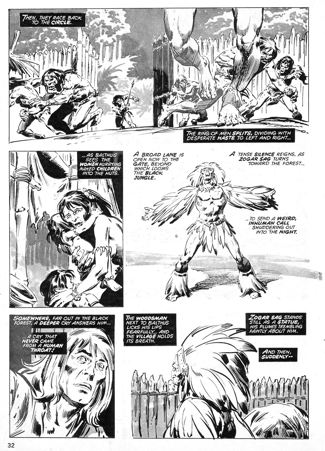 Read online The Savage Sword Of Conan comic -  Issue #26 - 32