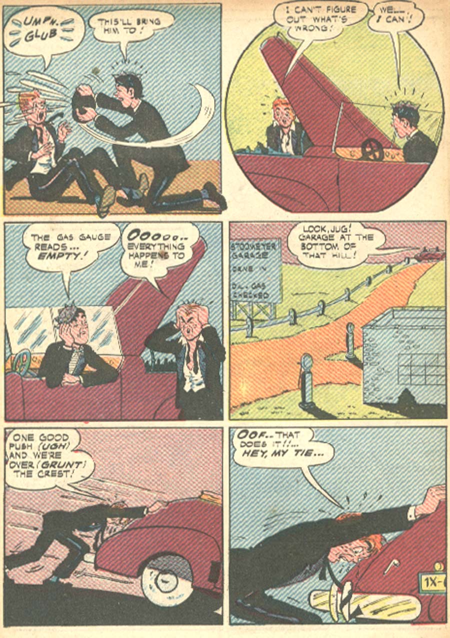 Read online Pep Comics comic -  Issue #58 - 8