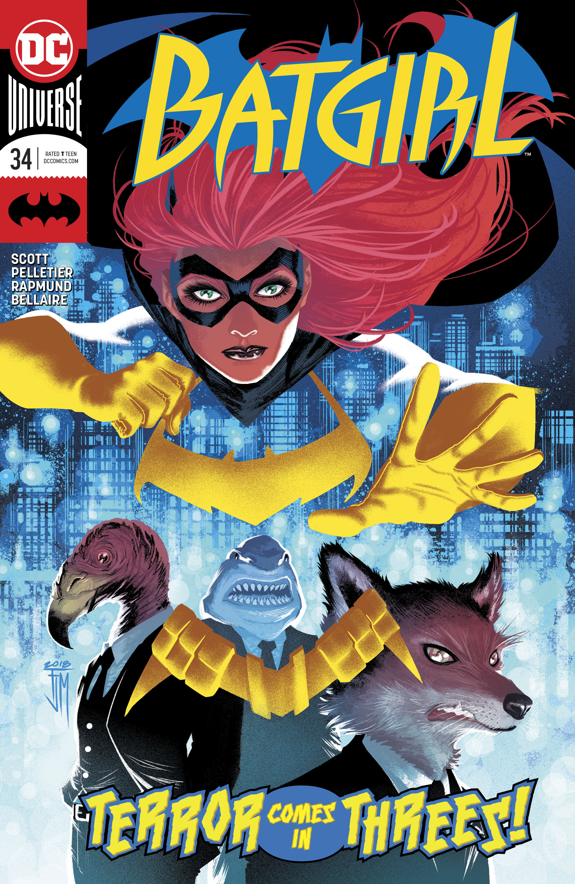 Read online Batgirl (2016) comic -  Issue #34 - 1