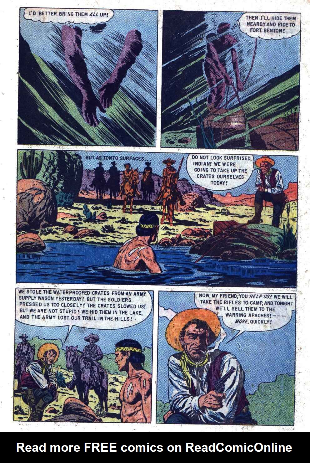 Read online Lone Ranger's Companion Tonto comic -  Issue #23 - 19