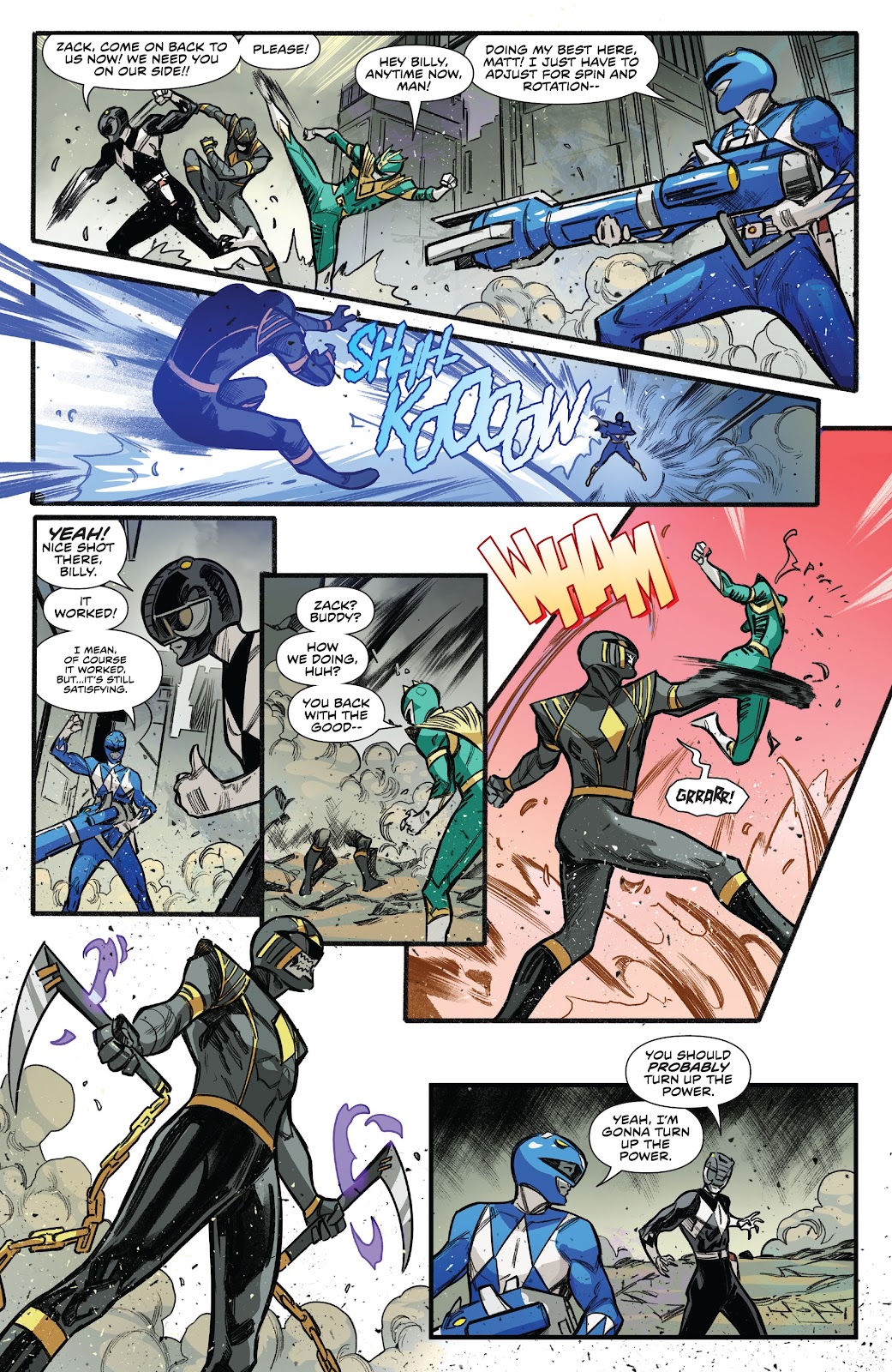 Mighty Morphin Power Rangers (2022) issue Full - Page 13