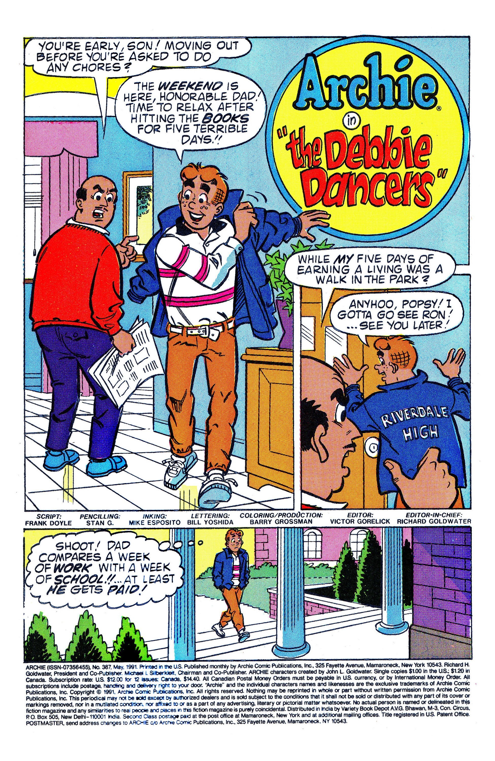 Read online Archie (1960) comic -  Issue #387 - 2