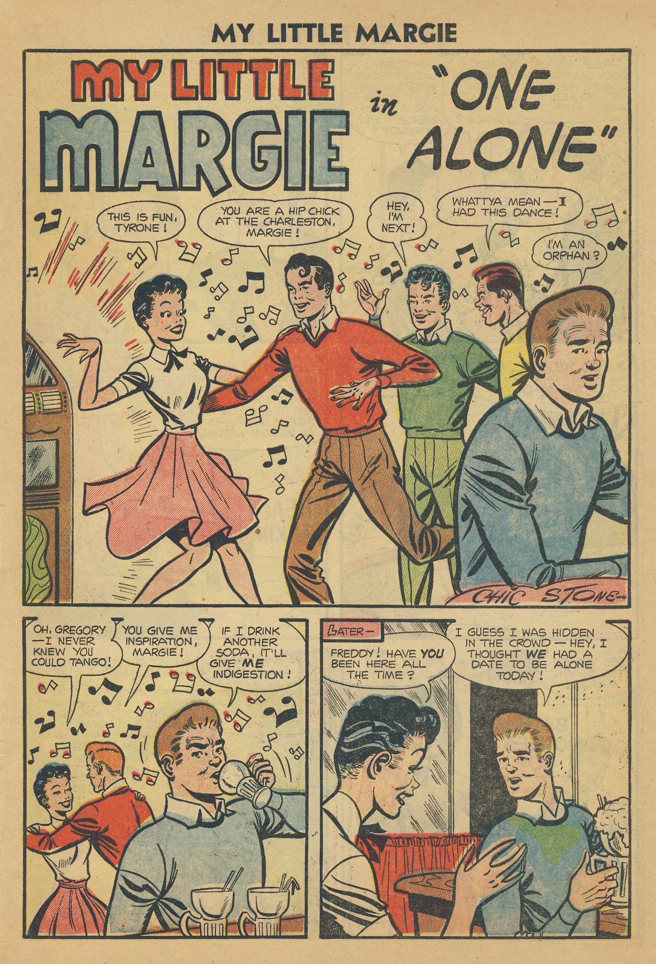 Read online My Little Margie (1954) comic -  Issue #4 - 29