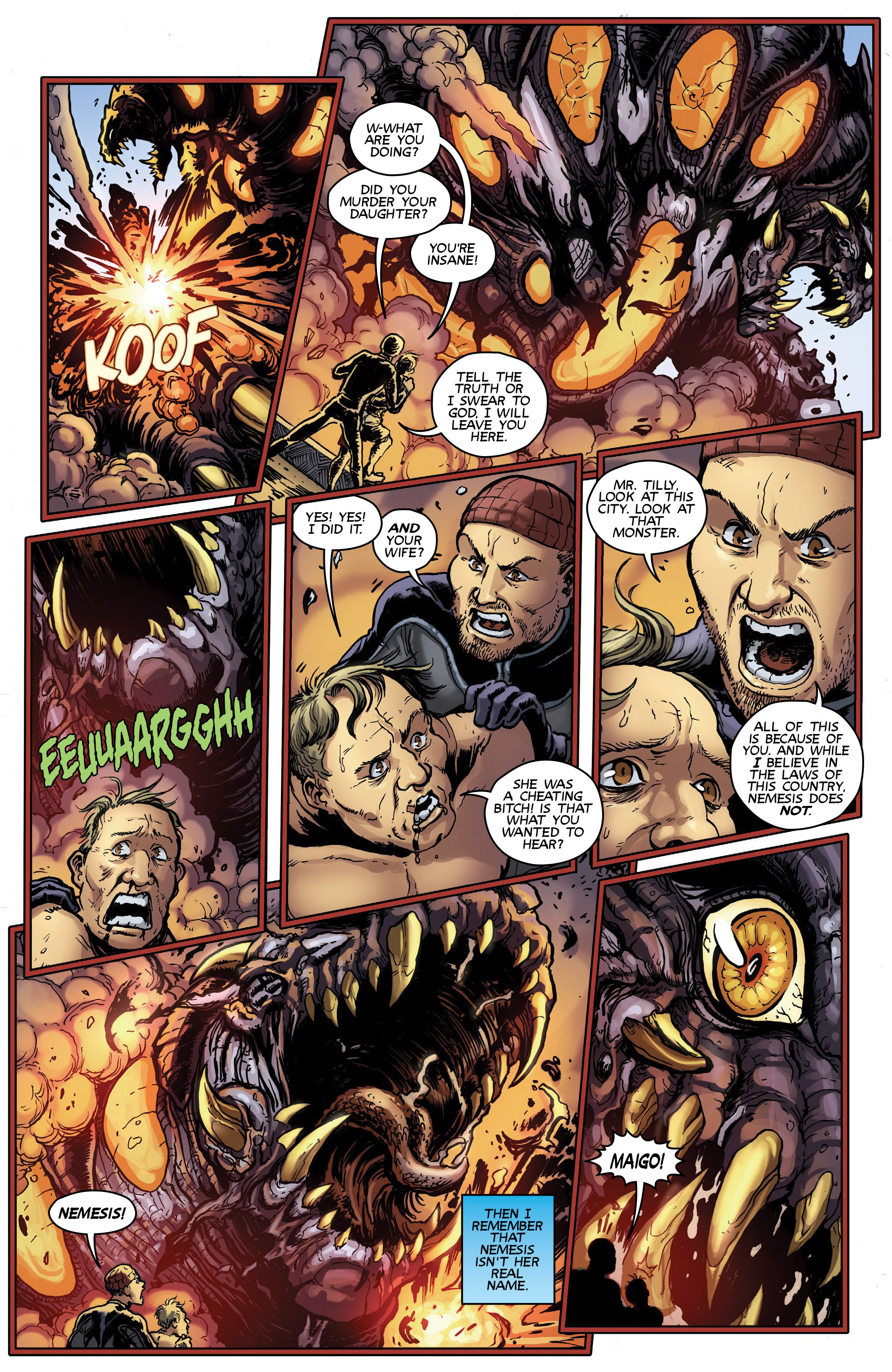 Read online Famous Monsters Presents: Project Nemesis comic -  Issue #6 - 18