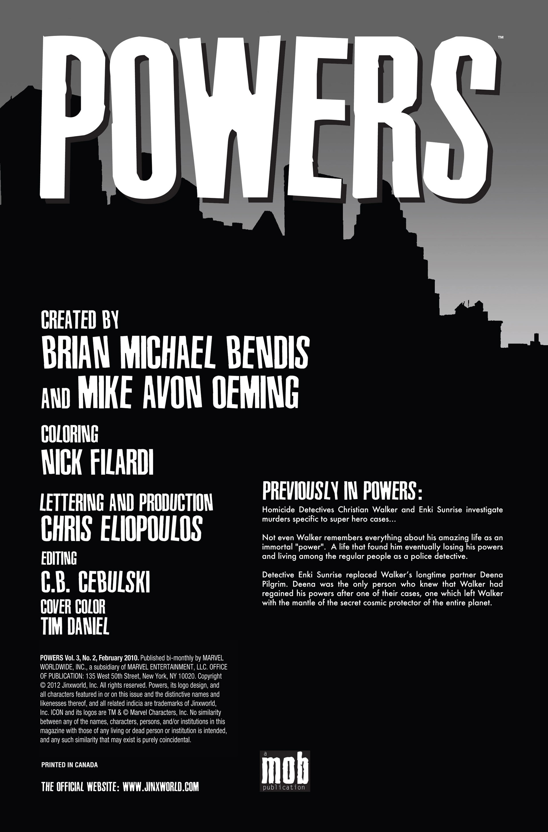 Read online Powers (2009) comic -  Issue #2 - 2