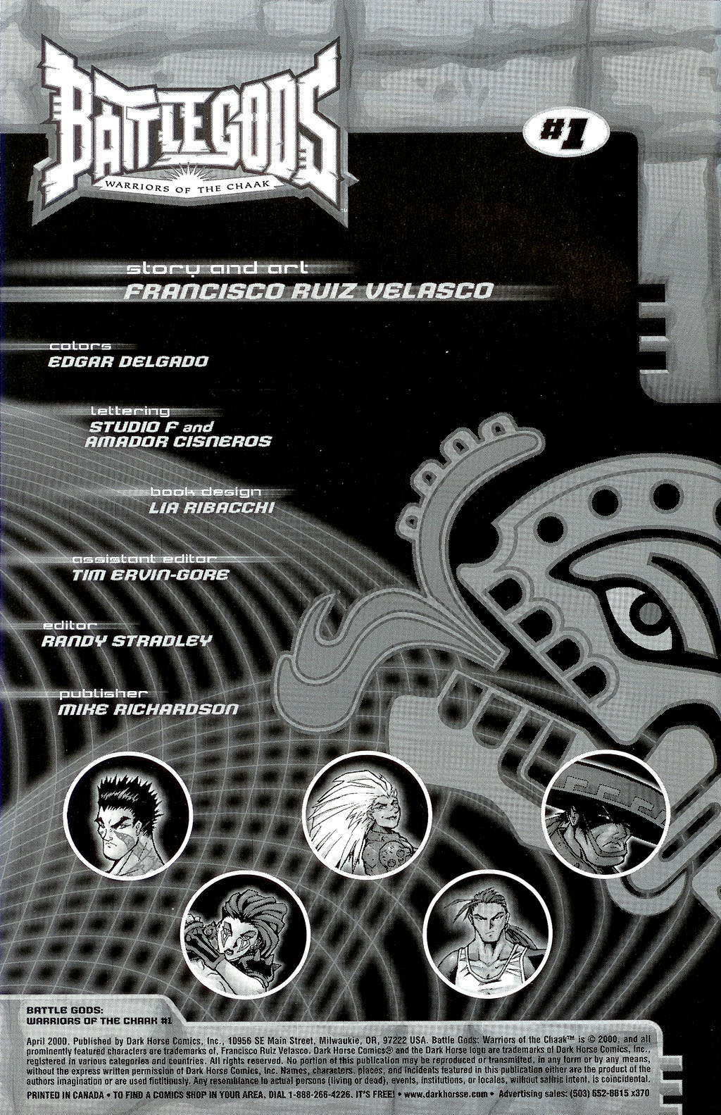 Read online Battle Gods: Warriors of the Chaak comic -  Issue #1 - 2