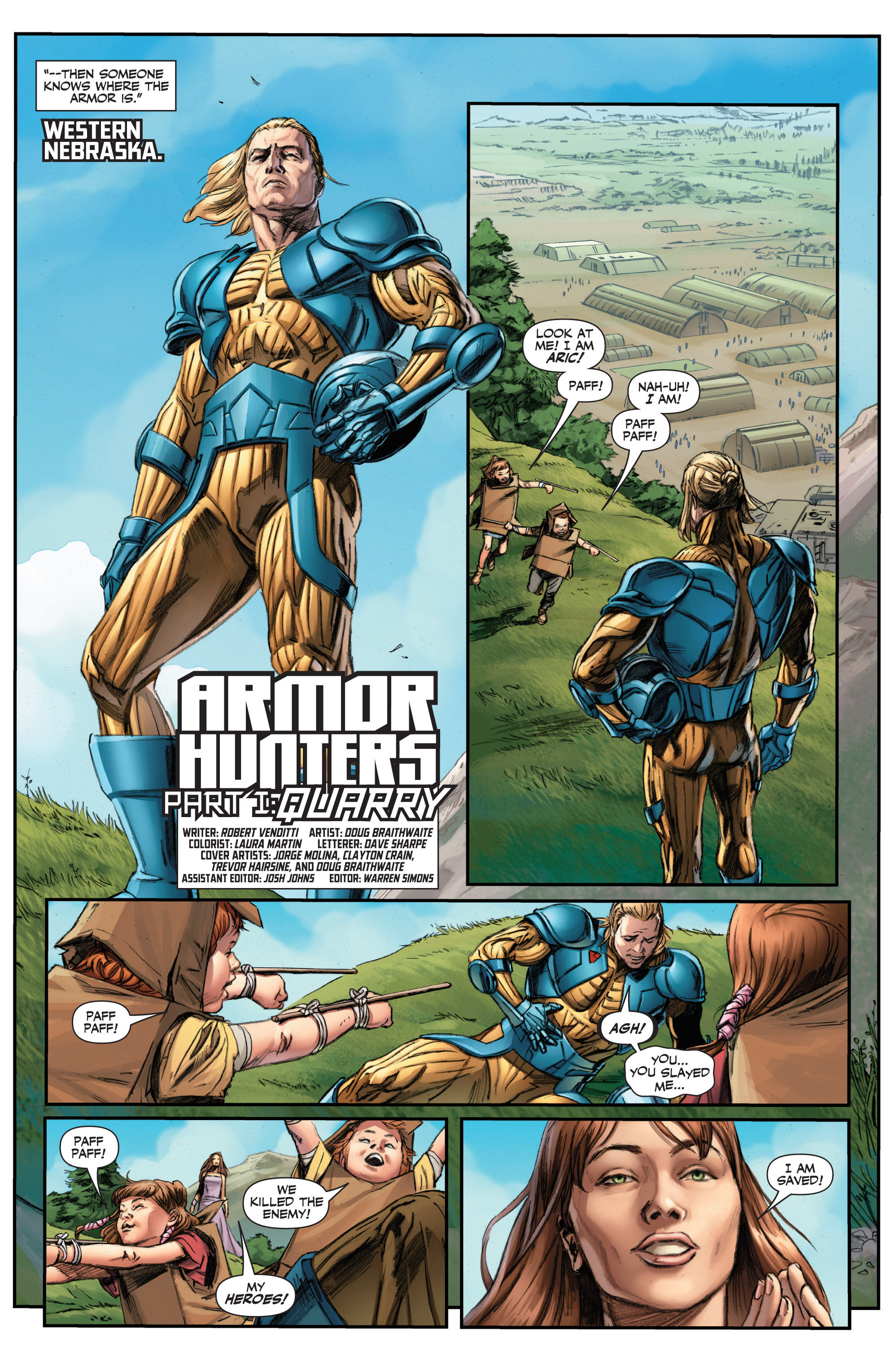Read online Armor Hunters comic -  Issue #1 - 9