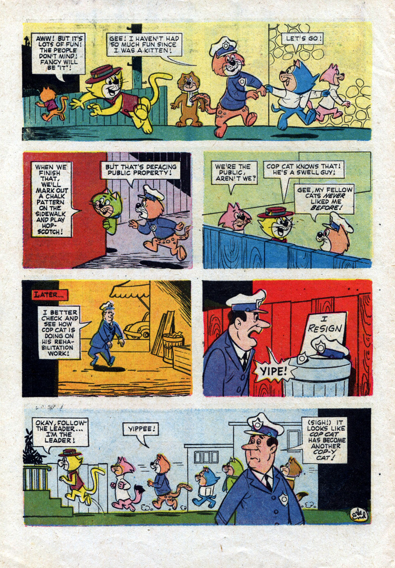 Read online Top Cat (1962) comic -  Issue #5 - 34
