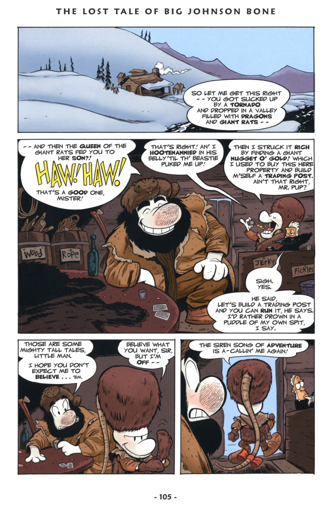 Read online Bone: Tall Tales comic -  Issue # TPB - 115