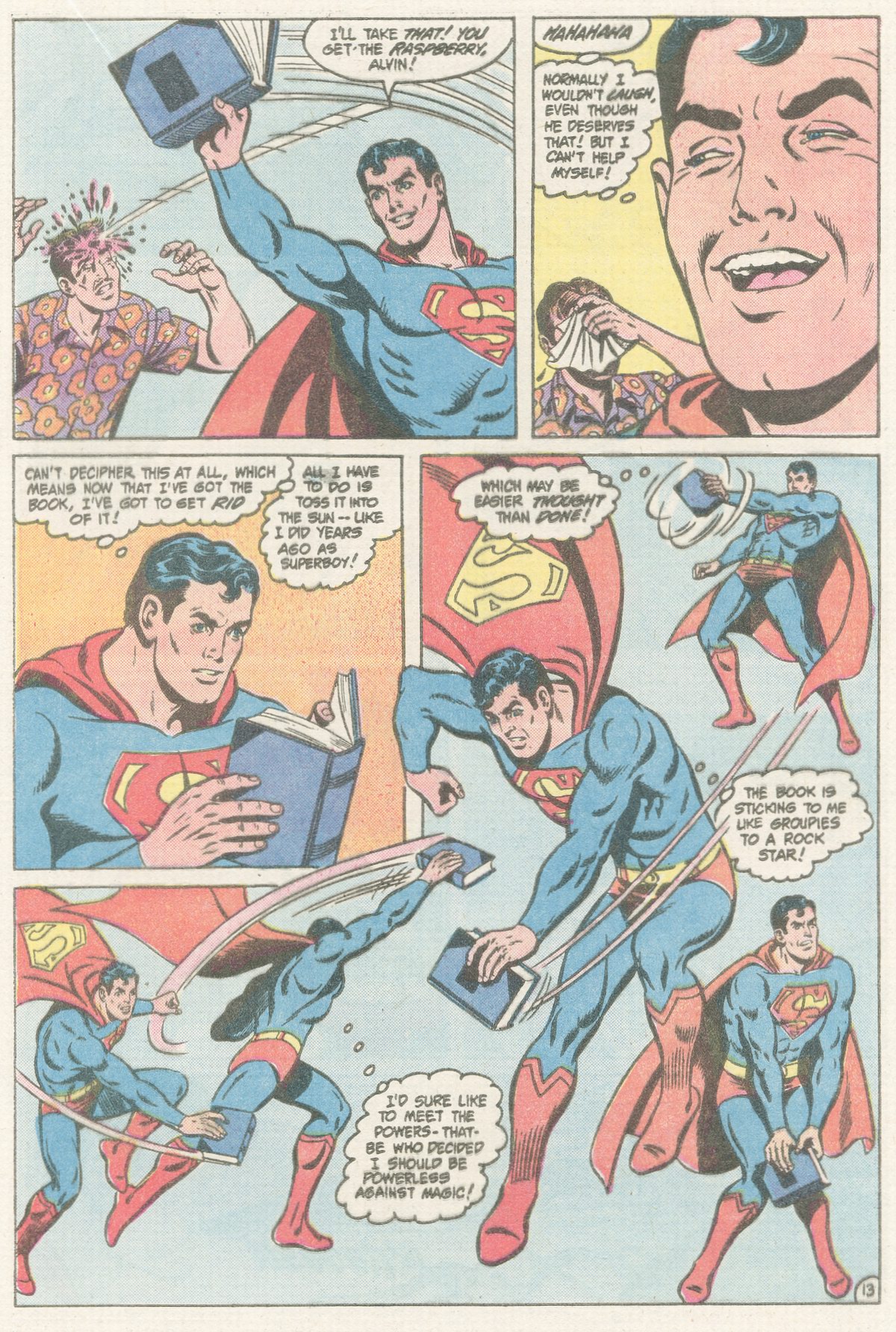 Read online Action Comics (1938) comic -  Issue #567 - 14
