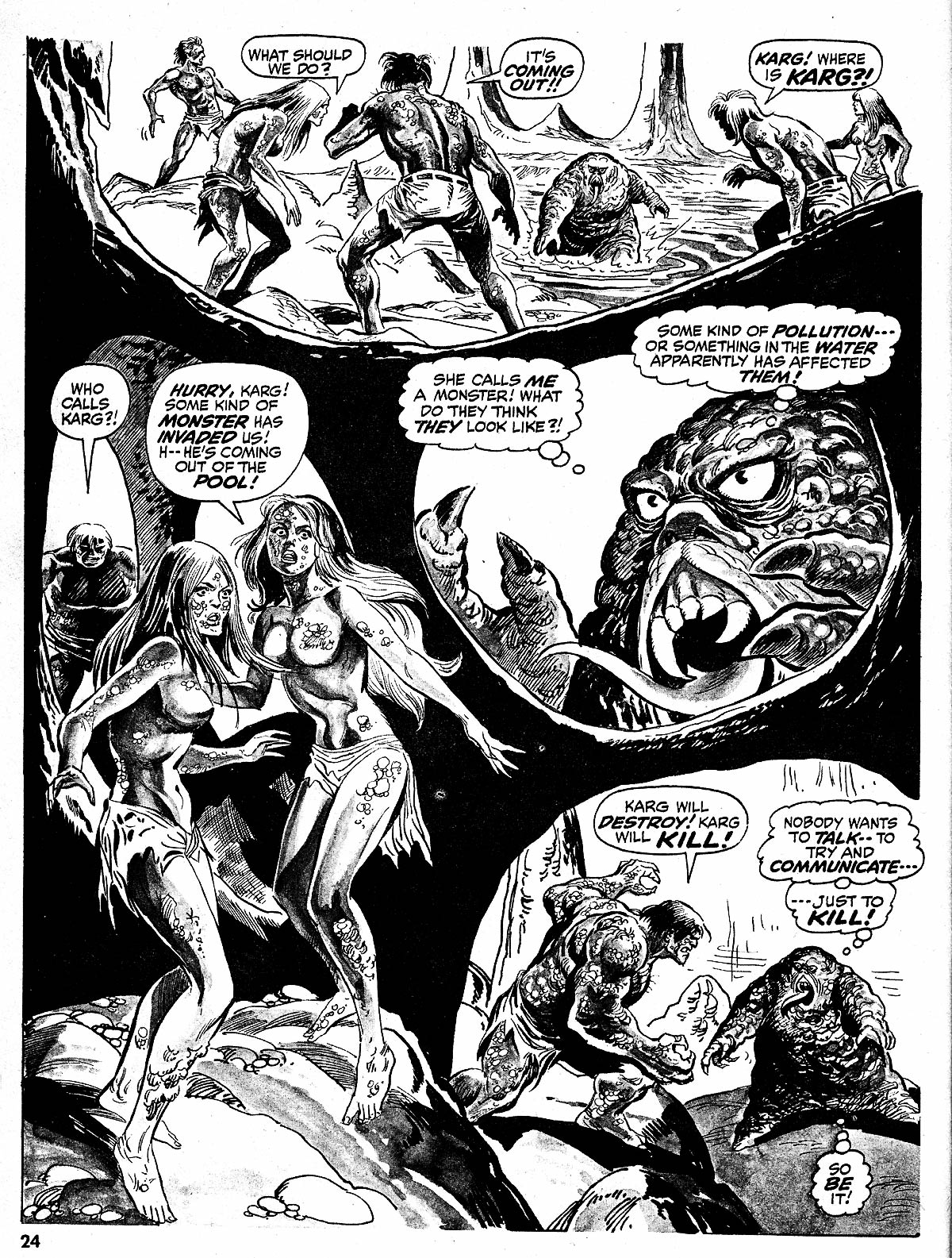 Read online Psycho comic -  Issue #5 - 25