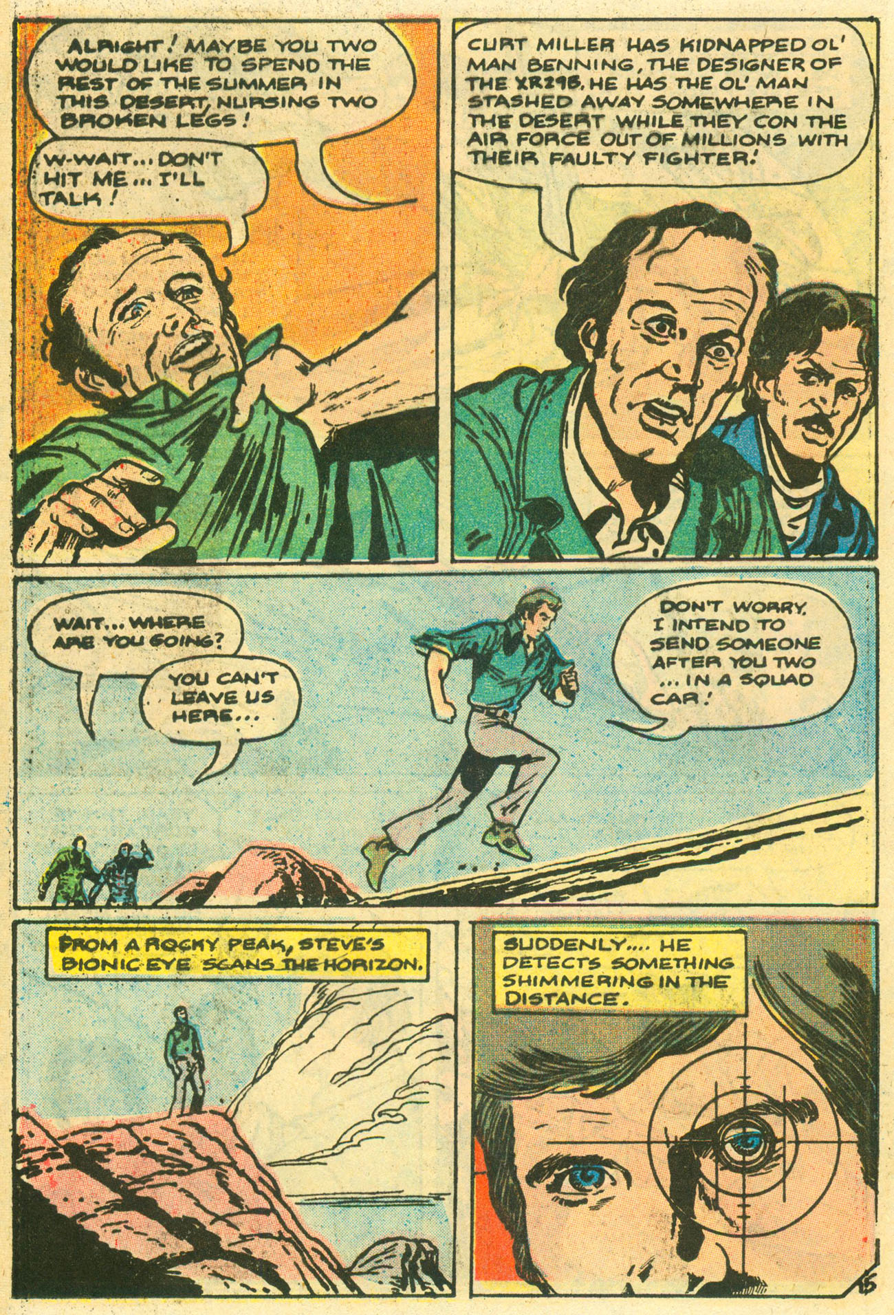 Read online The Six Million Dollar Man [comic] comic -  Issue #8 - 20