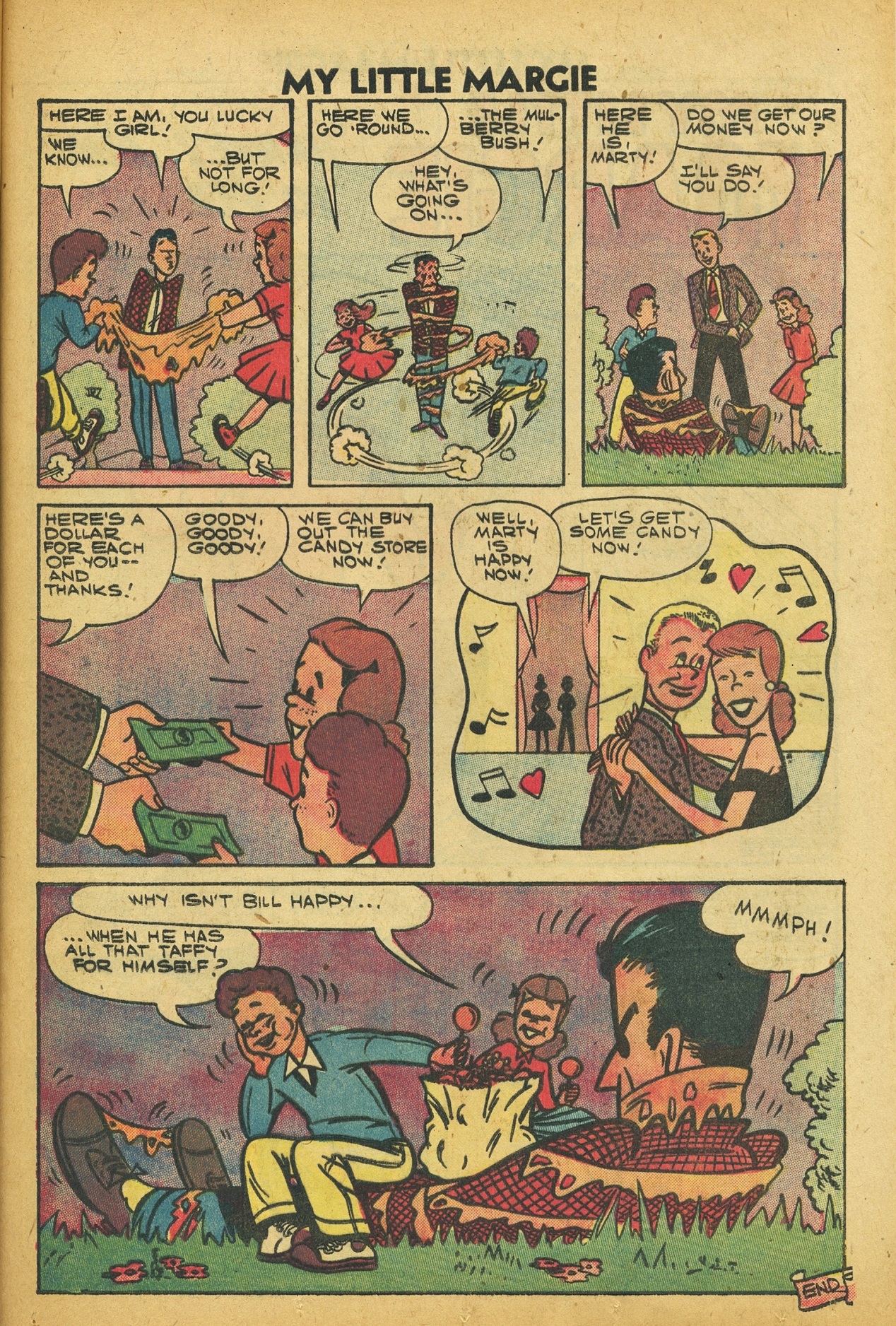 Read online My Little Margie (1954) comic -  Issue #21 - 25