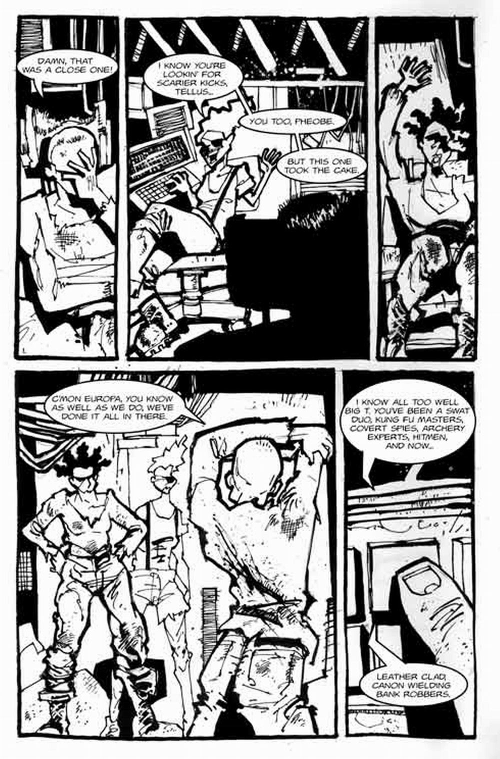 Read online The Matrix Comics comic -  Issue # TPB 2 - 35