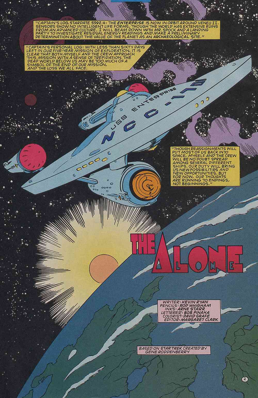 Read online Star Trek (1989) comic -  Issue #62 - 3