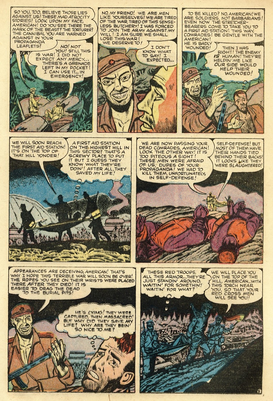 Read online War Comics comic -  Issue #8 - 17