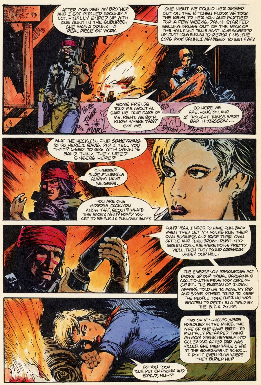 Read online Scout comic -  Issue #3 - 4